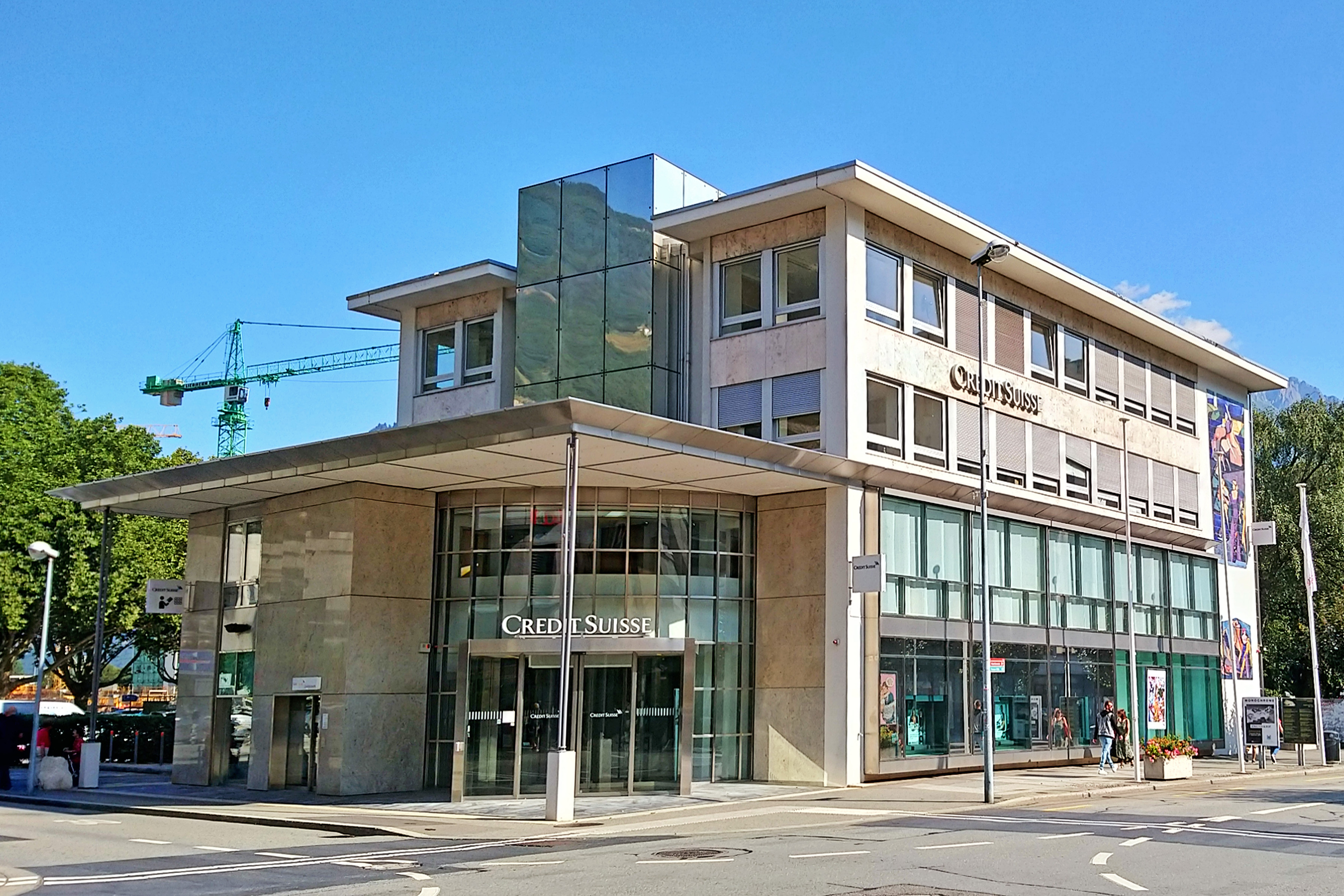 Photo of Credit Suisse building
