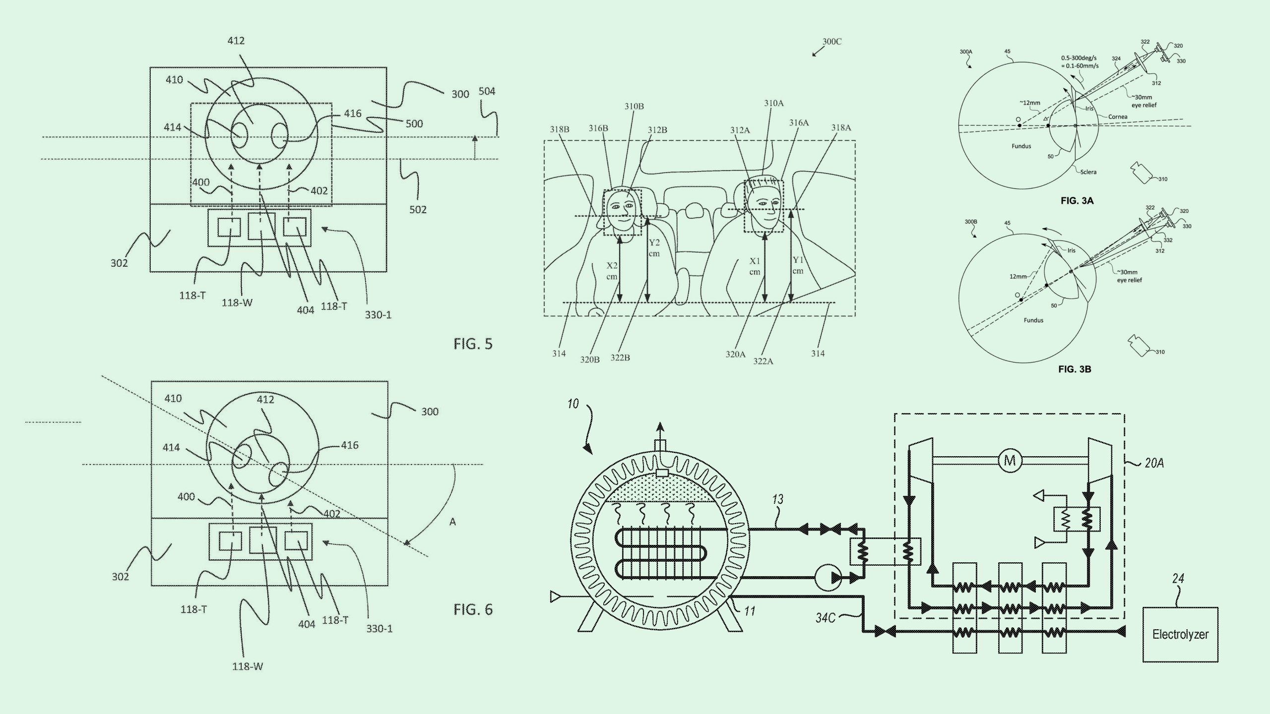 Photo collage of four different patents previously covered this year