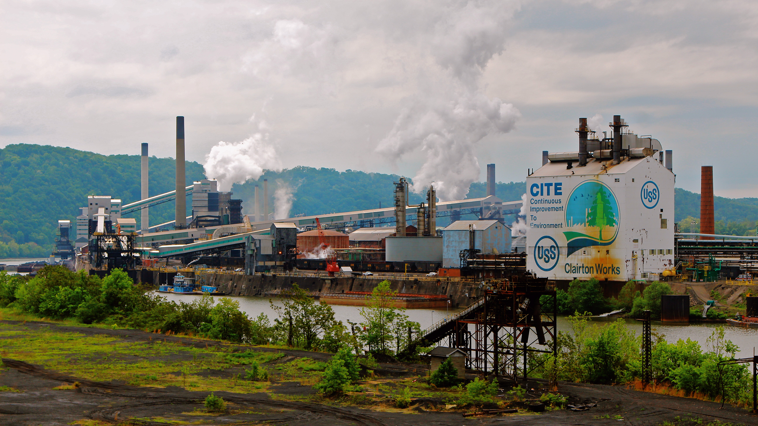 Photo of Clairton Mill Works United States Steel Corporation