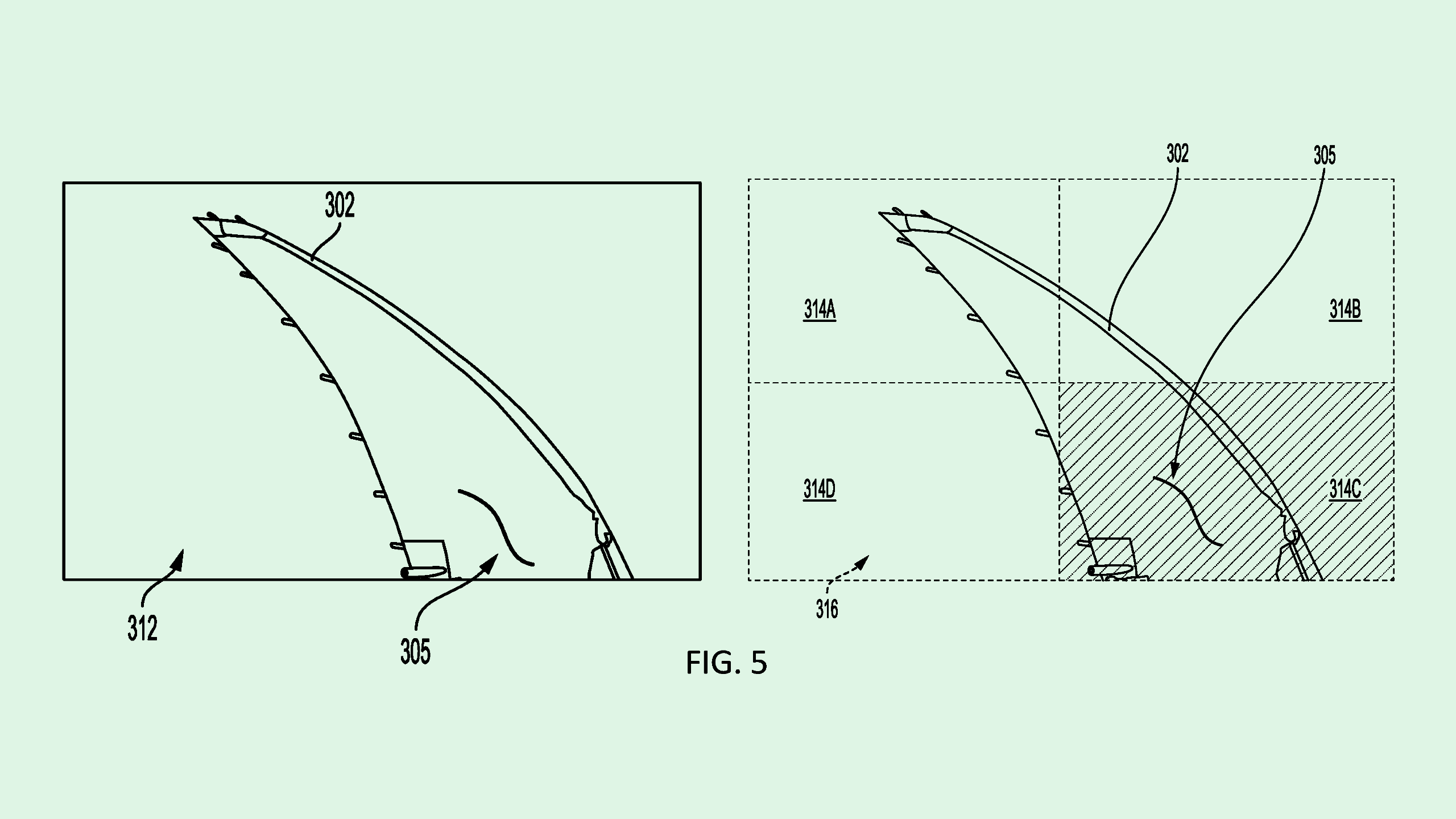 Photo of a Boeing patent