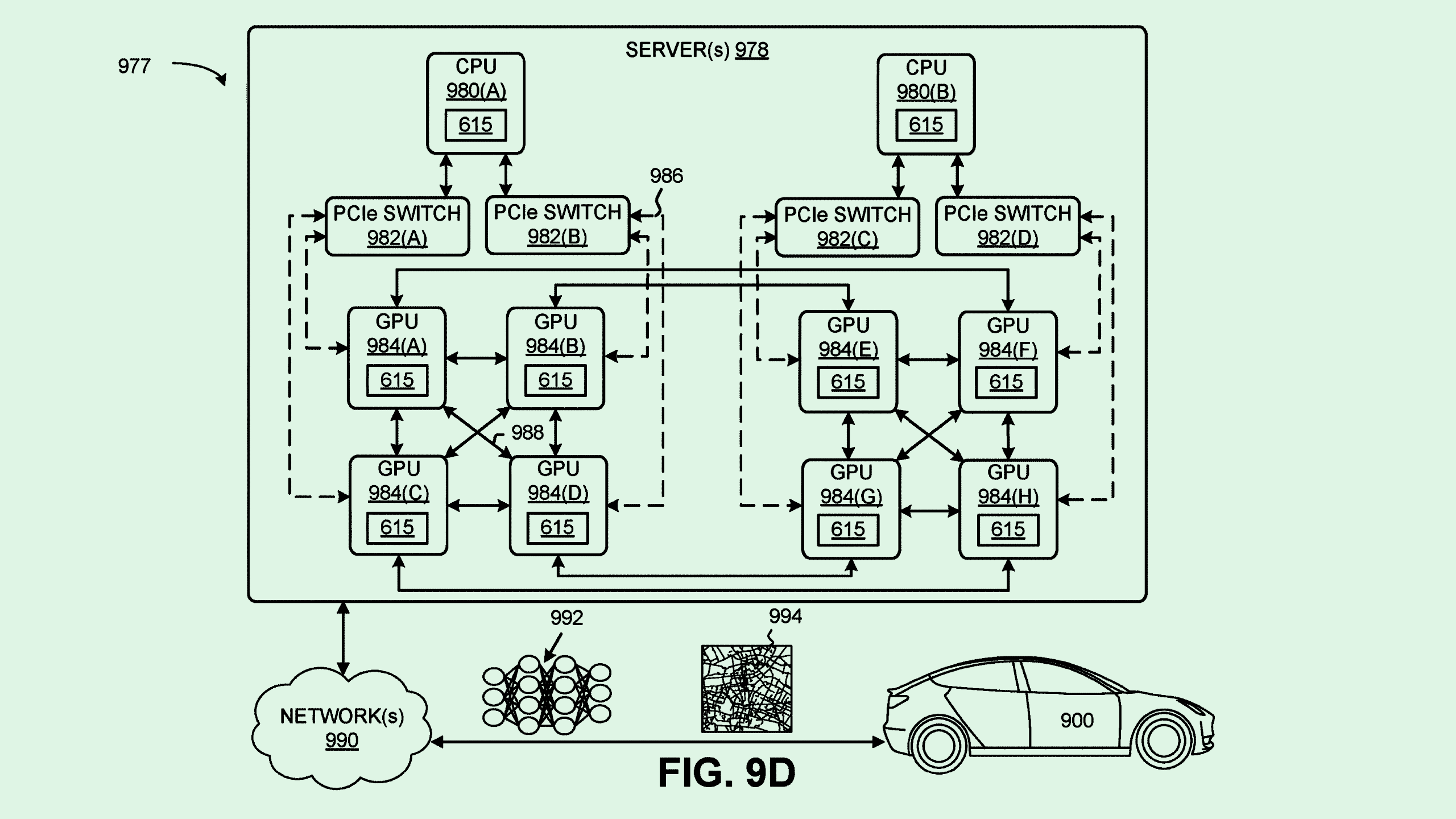 Photo of a Nvidia patent