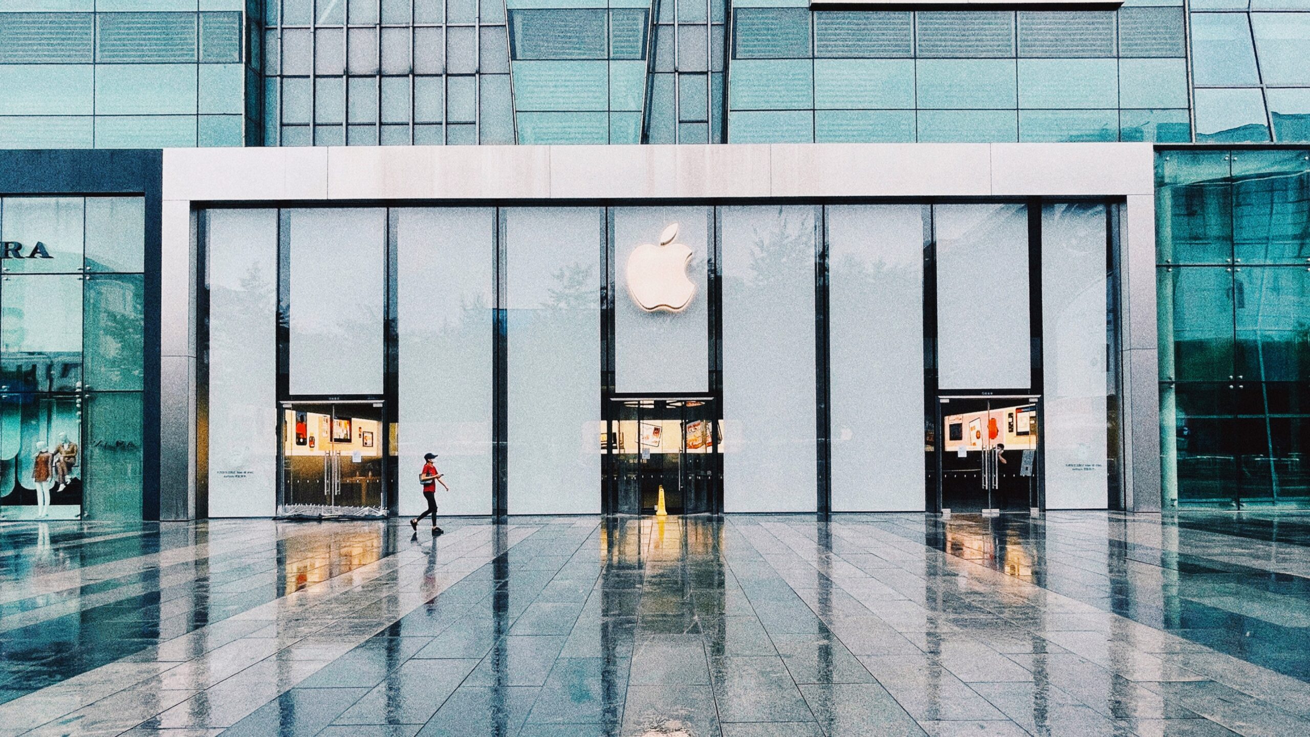 An Apple store in China