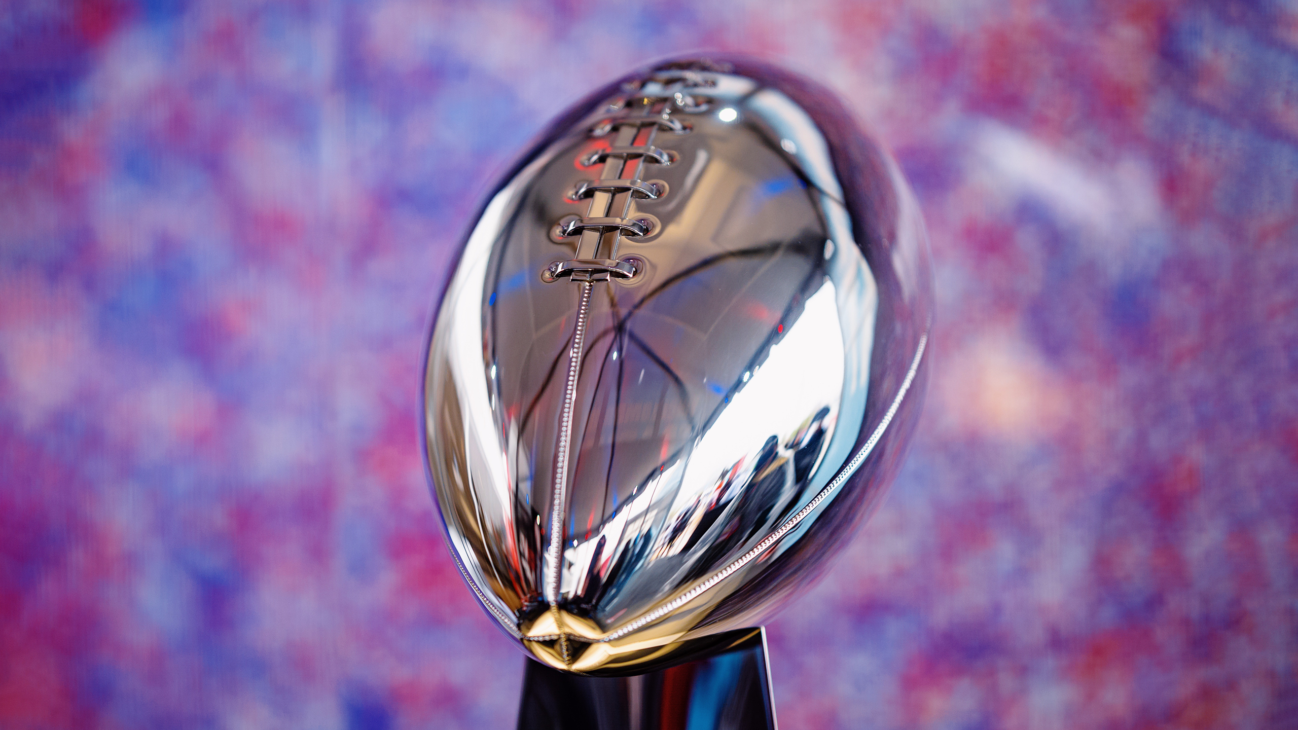 Photo of Super Bowl trophy