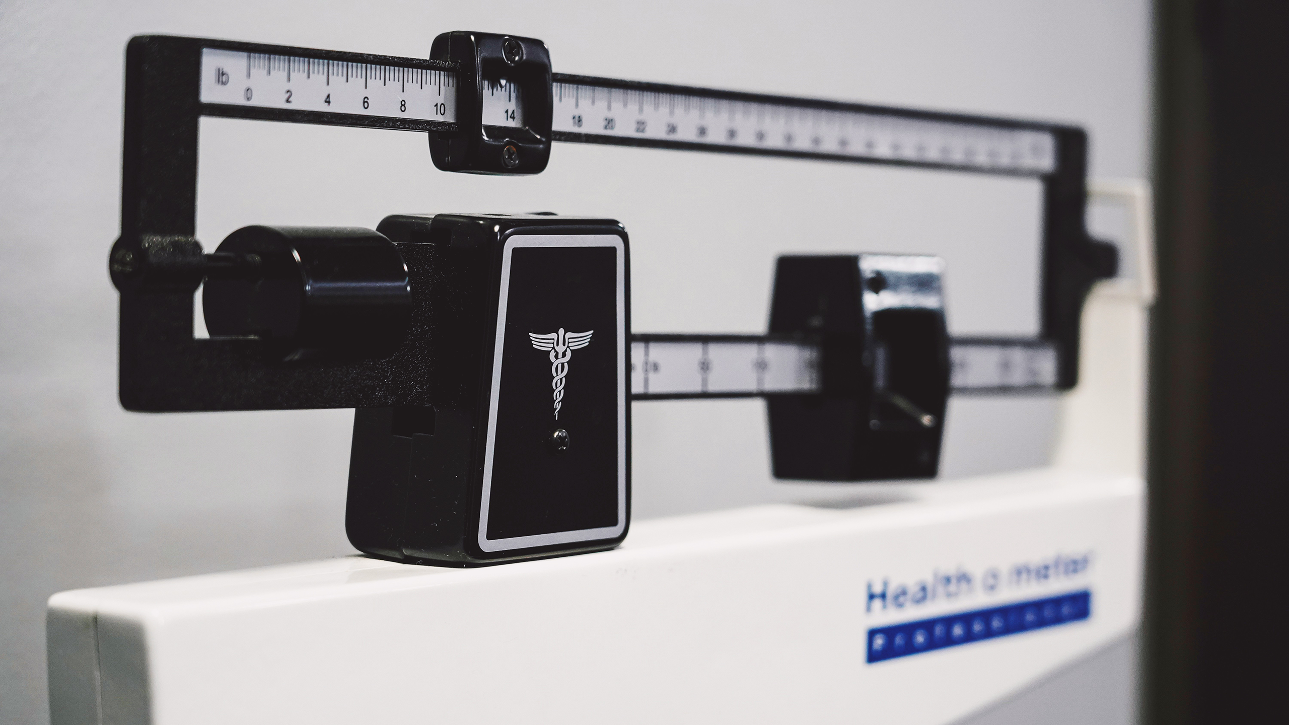 Photo of a weight scale