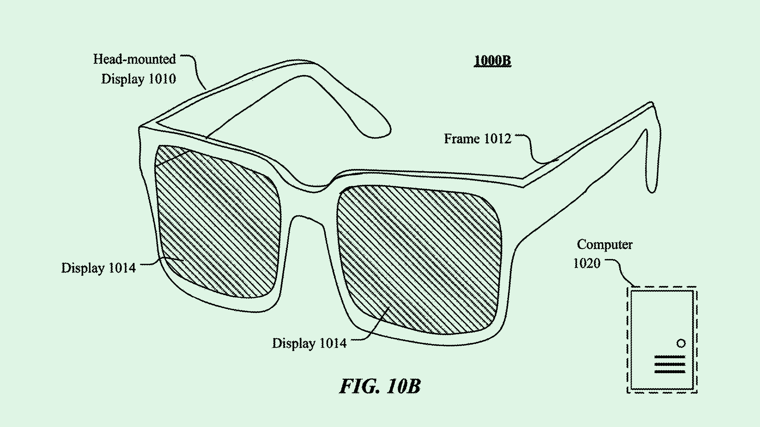 Photo of a Meta patent