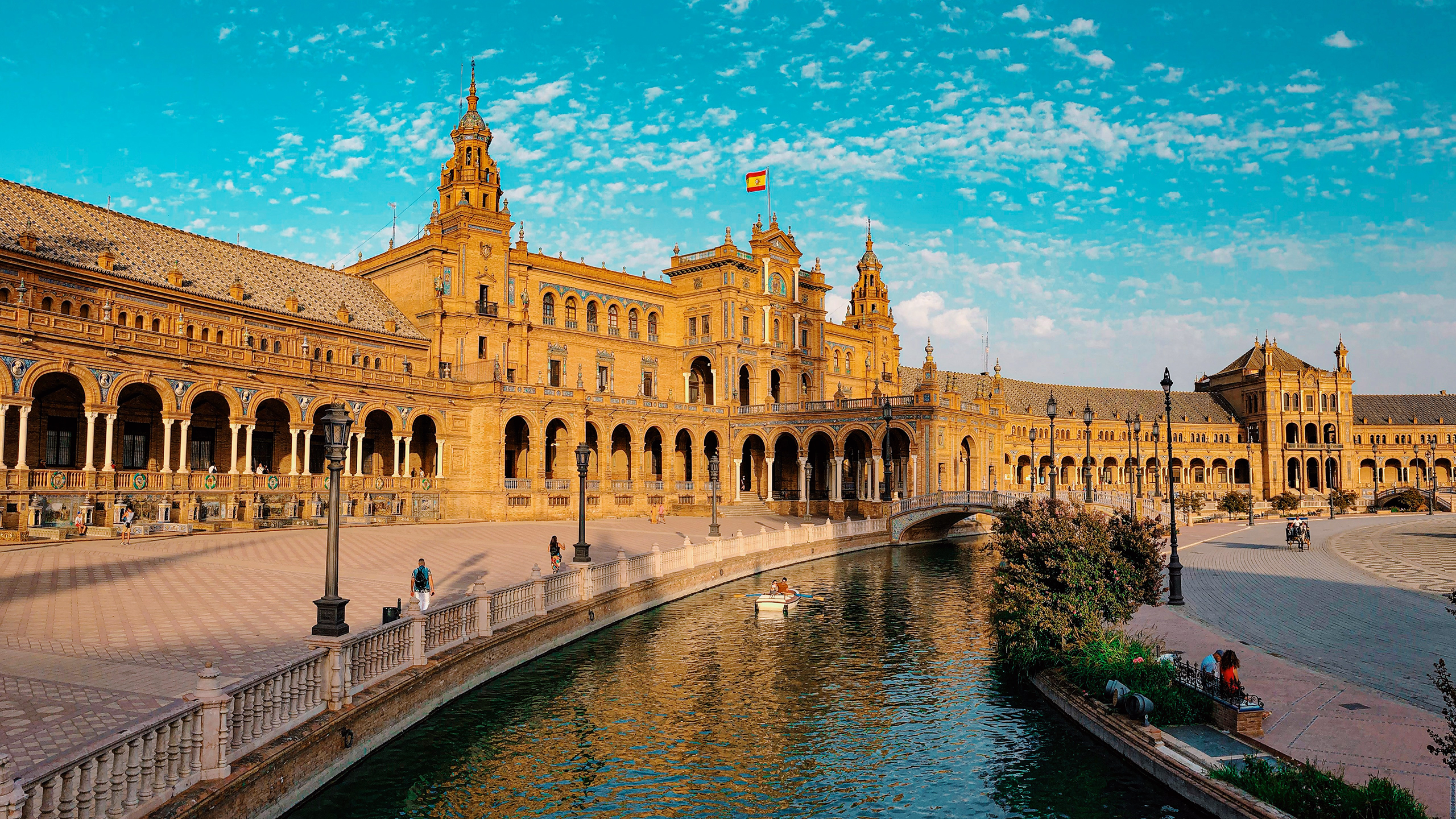Photo of a street in Sevilla, Spain