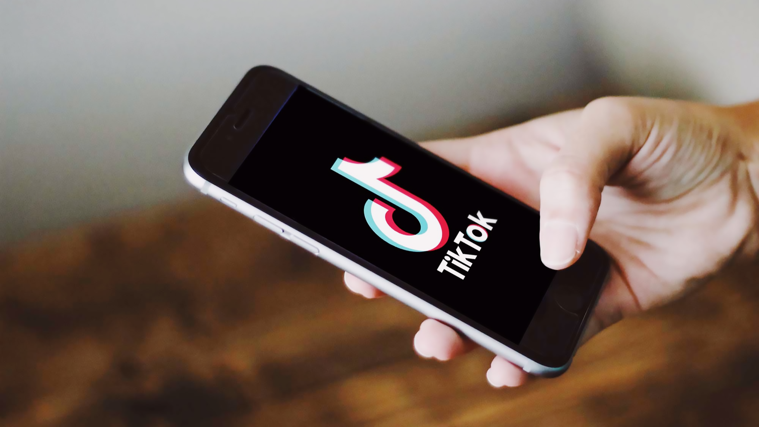 Photo of TikTok app on phone