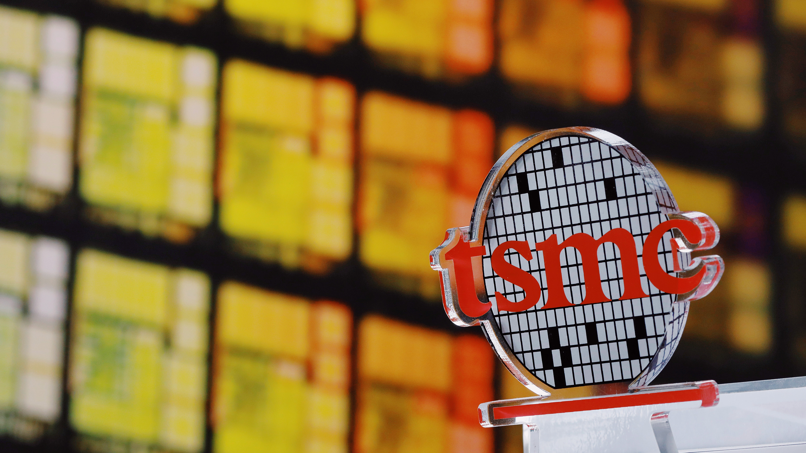 Photo of TSMC logo