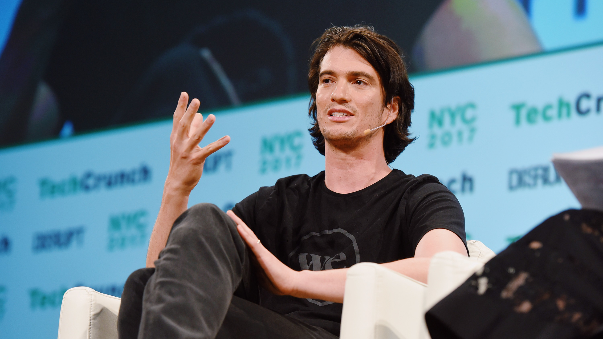 Photo of former WeWork CEO and co-founder Adam Neumann