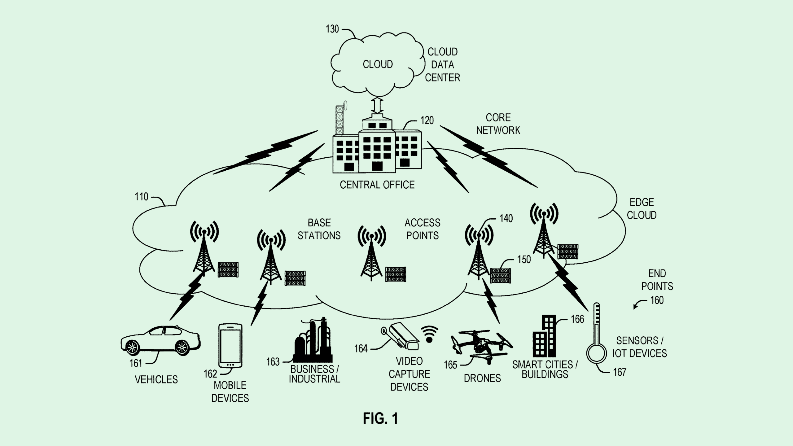 Photo of an Intel patent