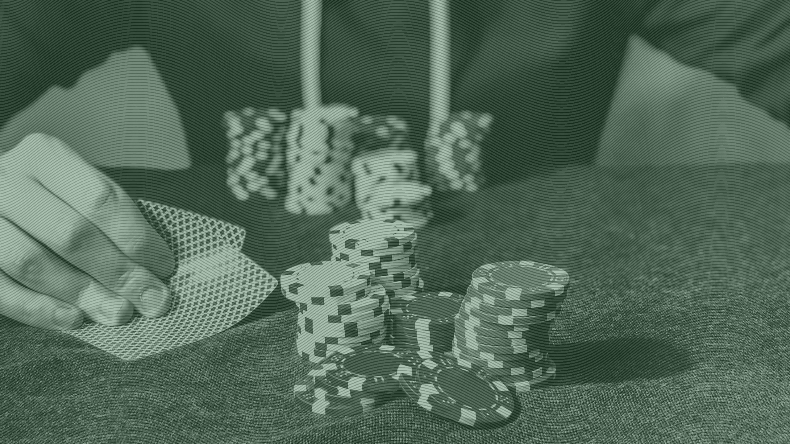 Photo of a person placing bets