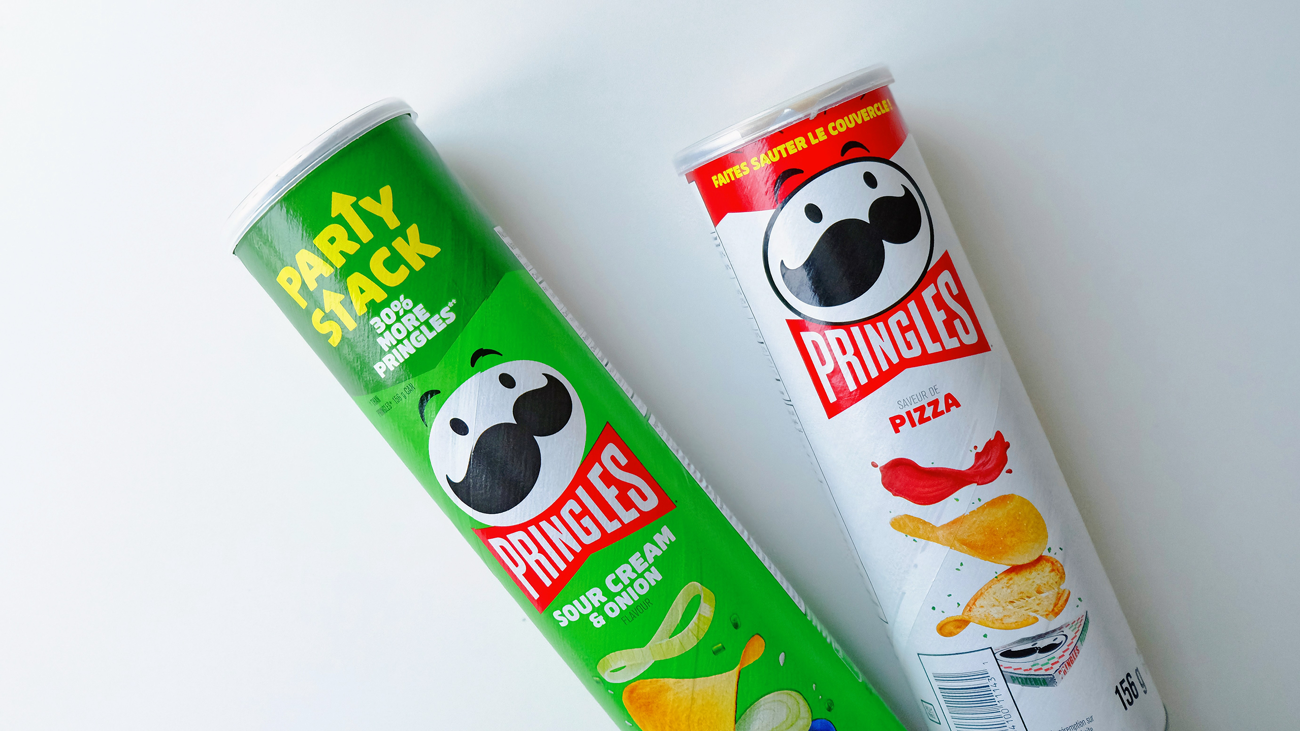 Photo of Pringles cans