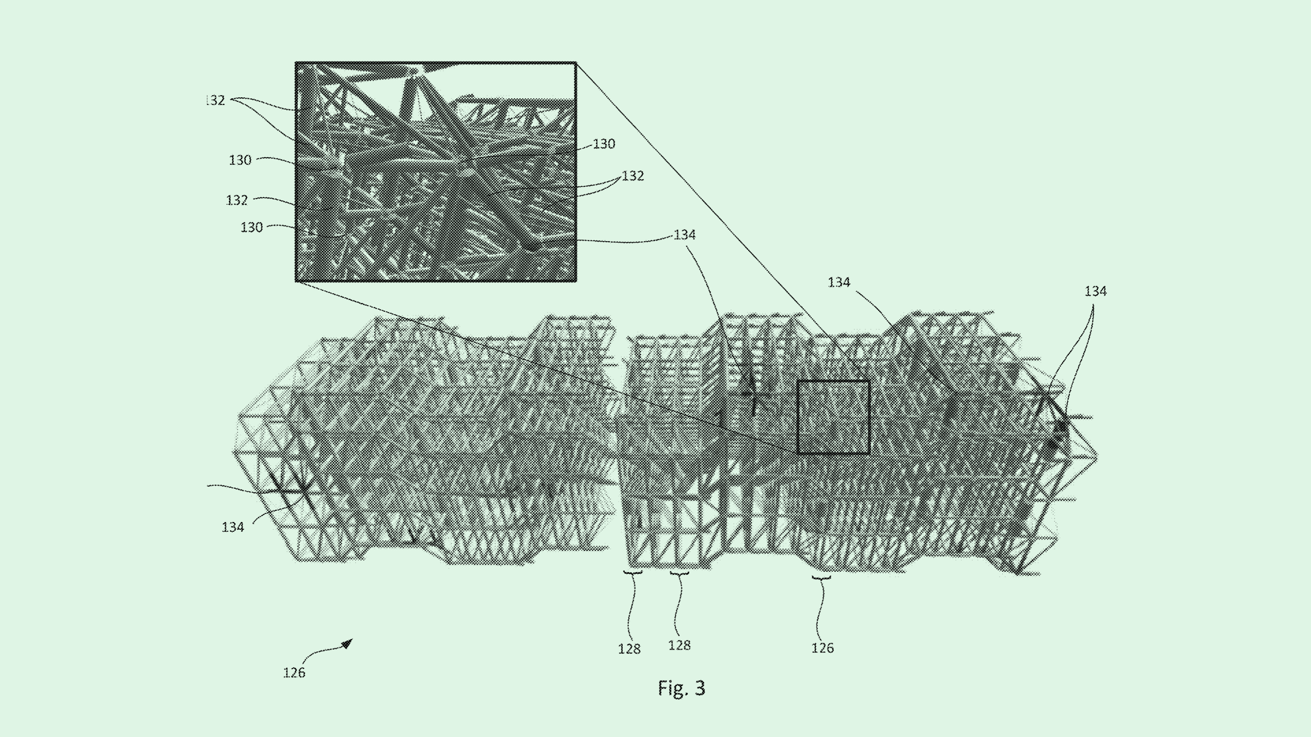 Photo of a Google patent