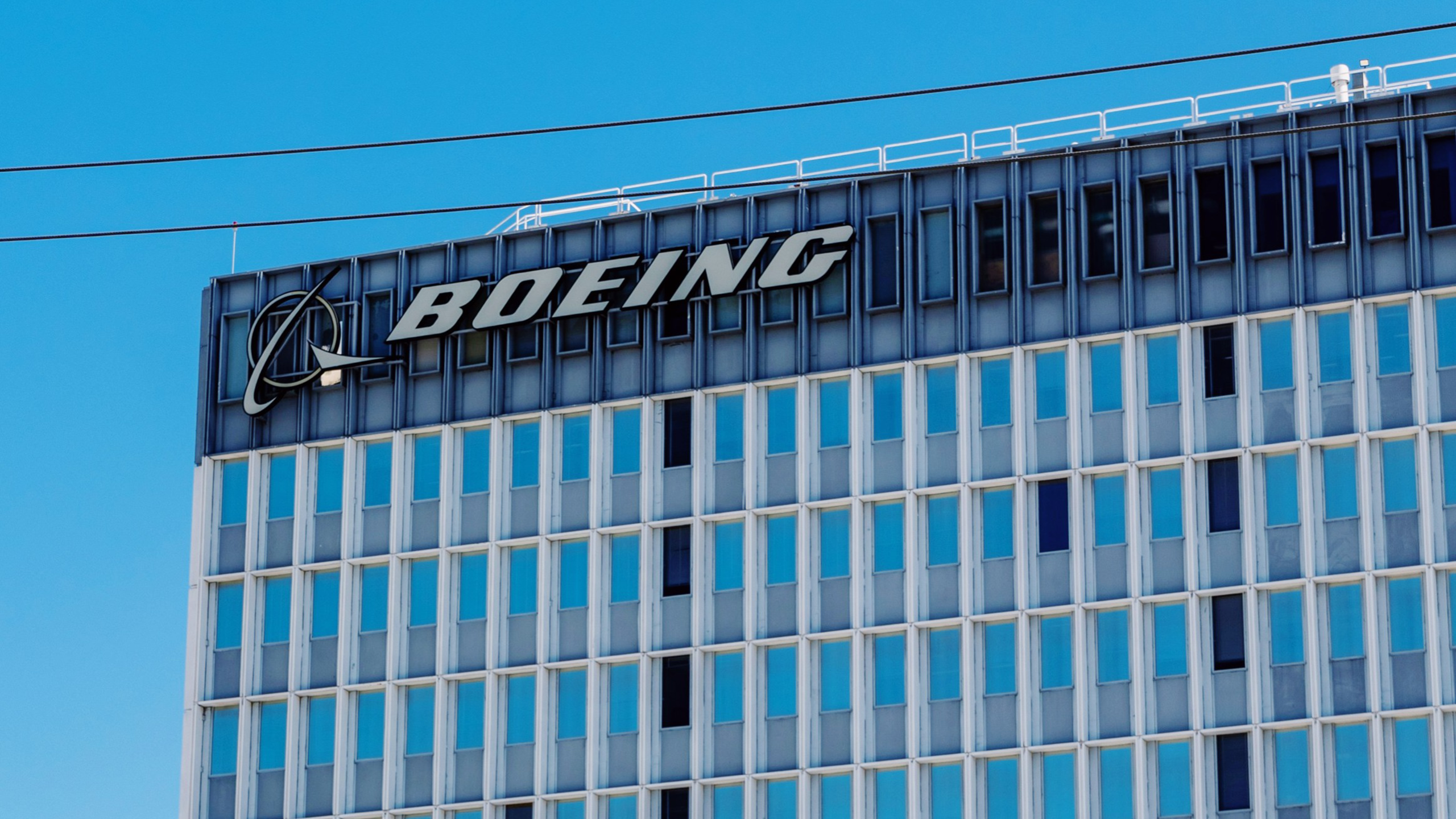 Photo of a Boeing building