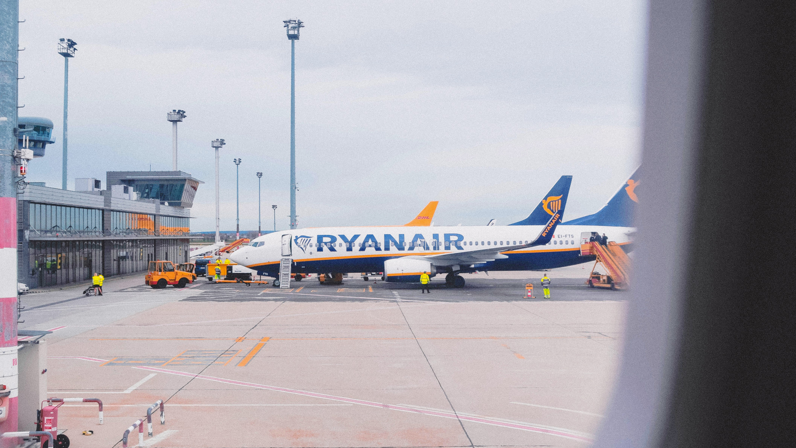 Photo of a Ryanair plane
