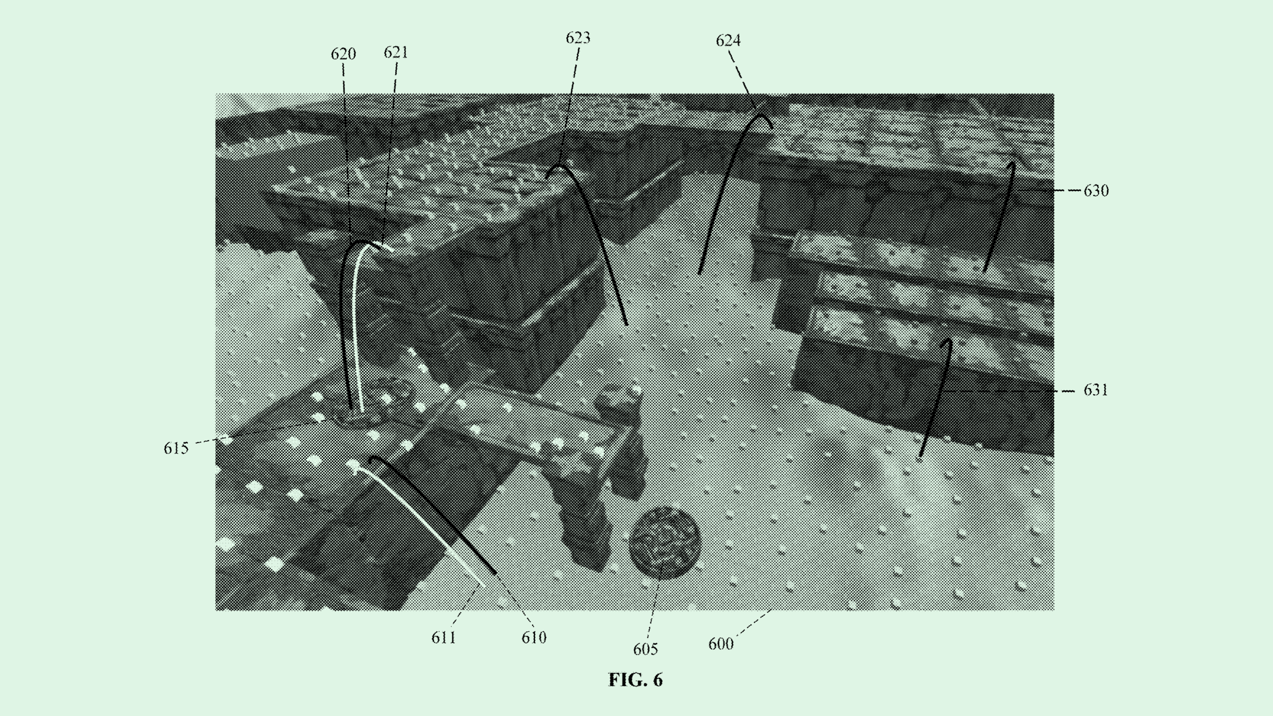 Photo of an EA patent
