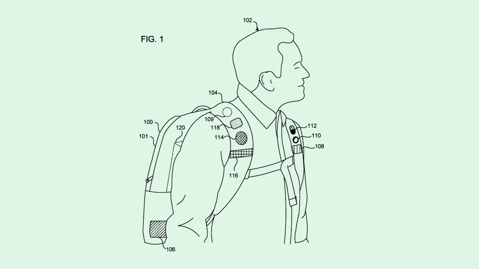 Photo of a Microsoft patent