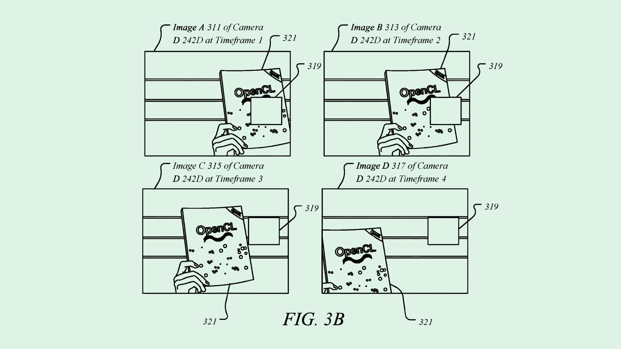 Photo of an Intel patent
