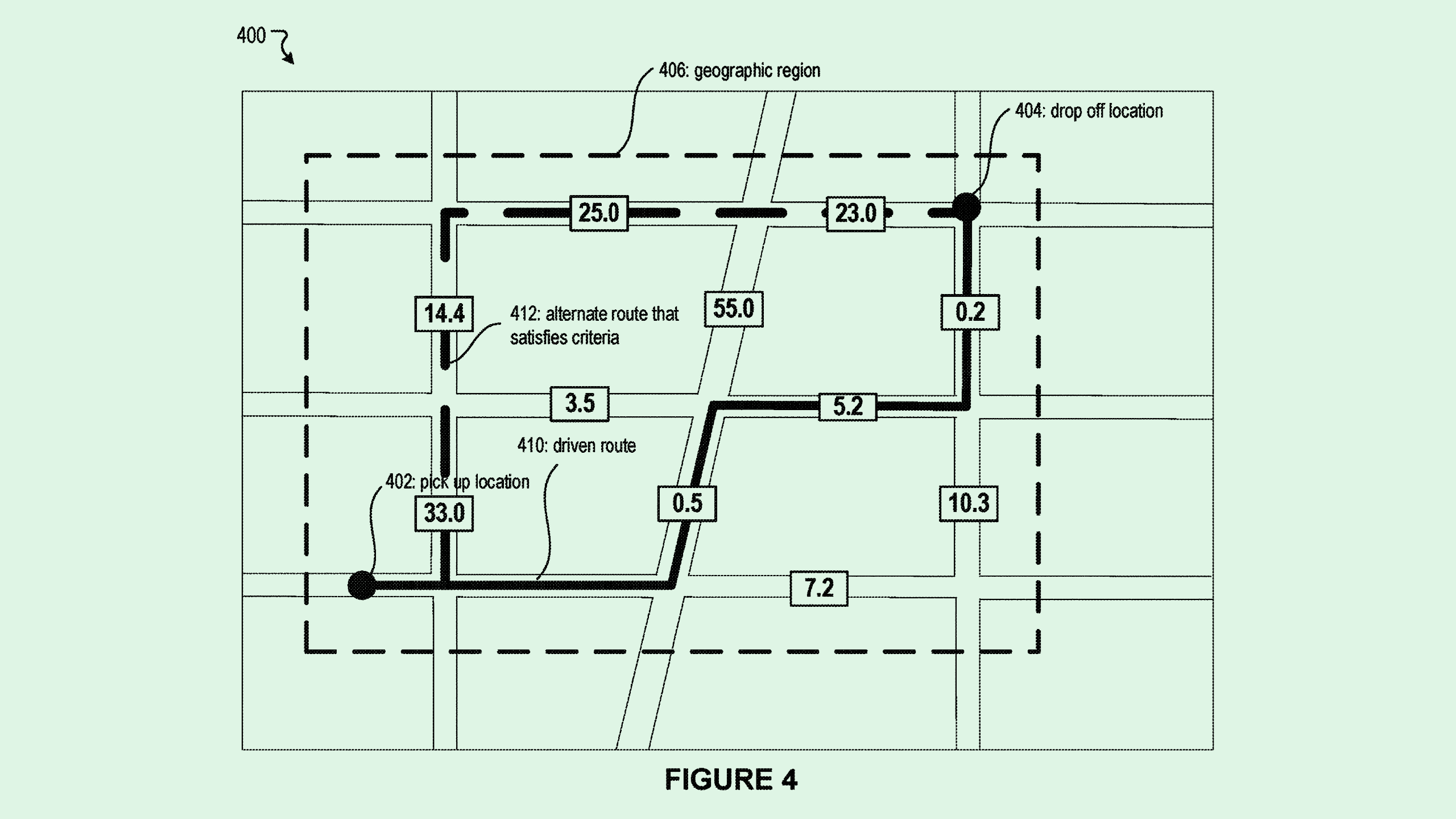 Photo of a Lyft patent