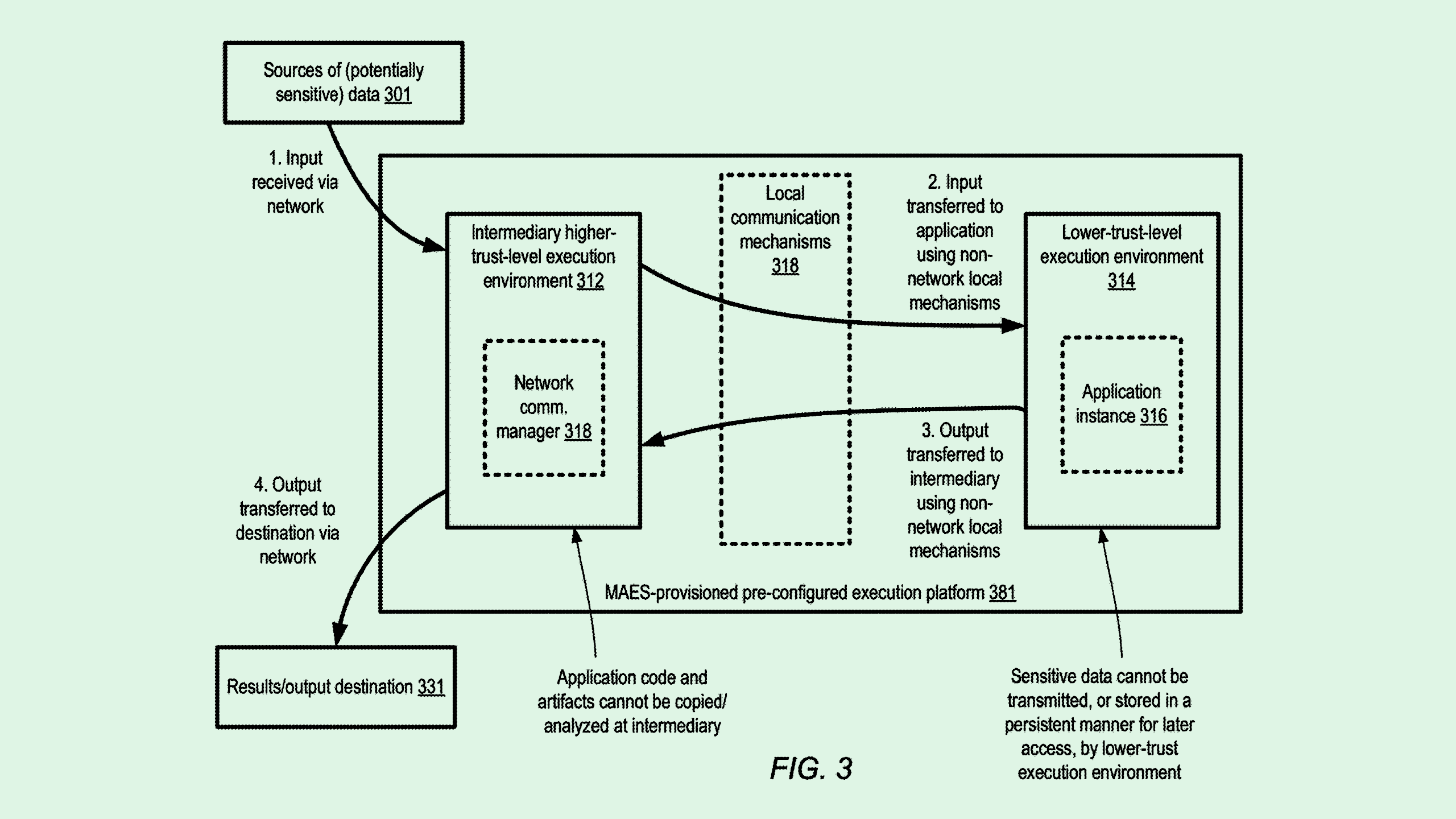 Photo of an Amazon patent