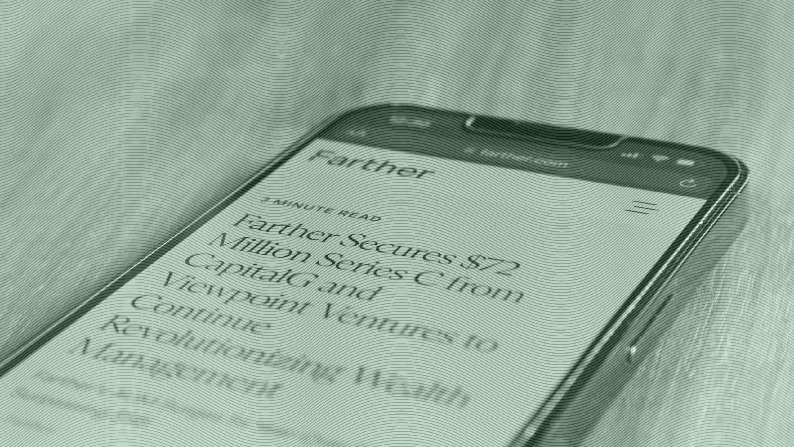 Photo of Farther's website