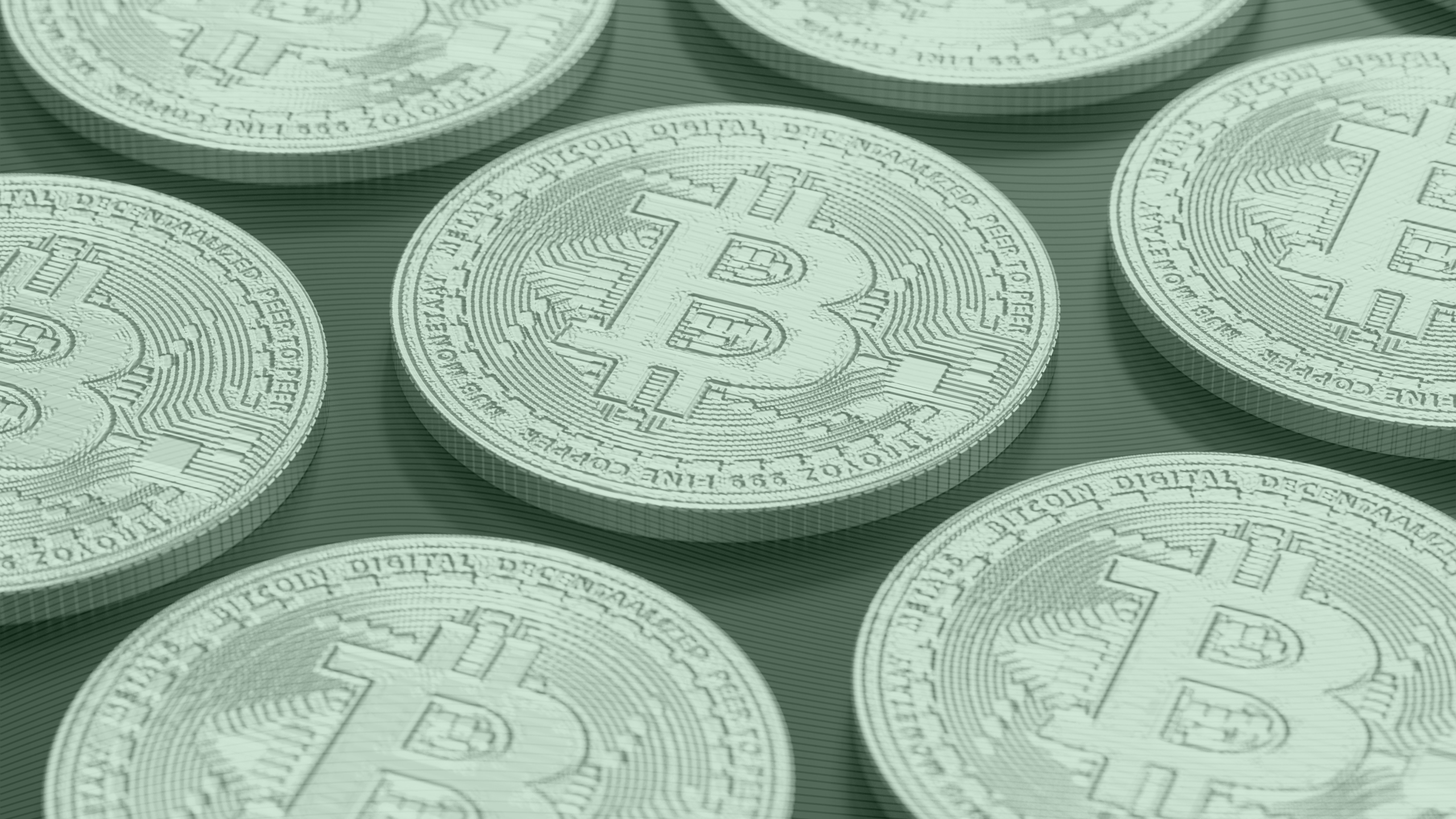 Photo of Bitcoin coins
