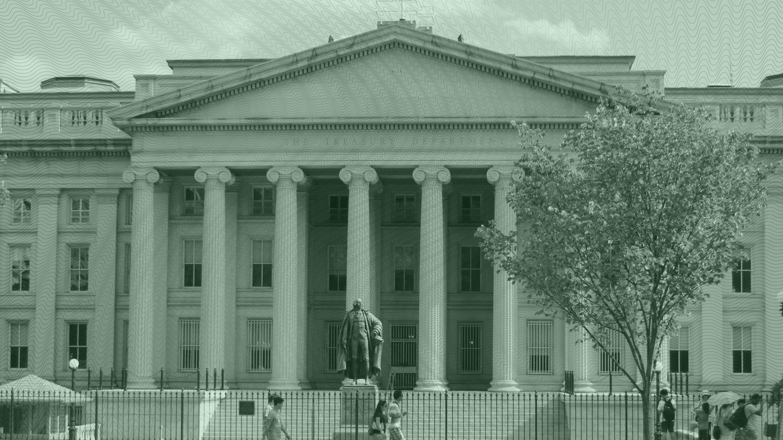 Photo of the U.S. Treasury building