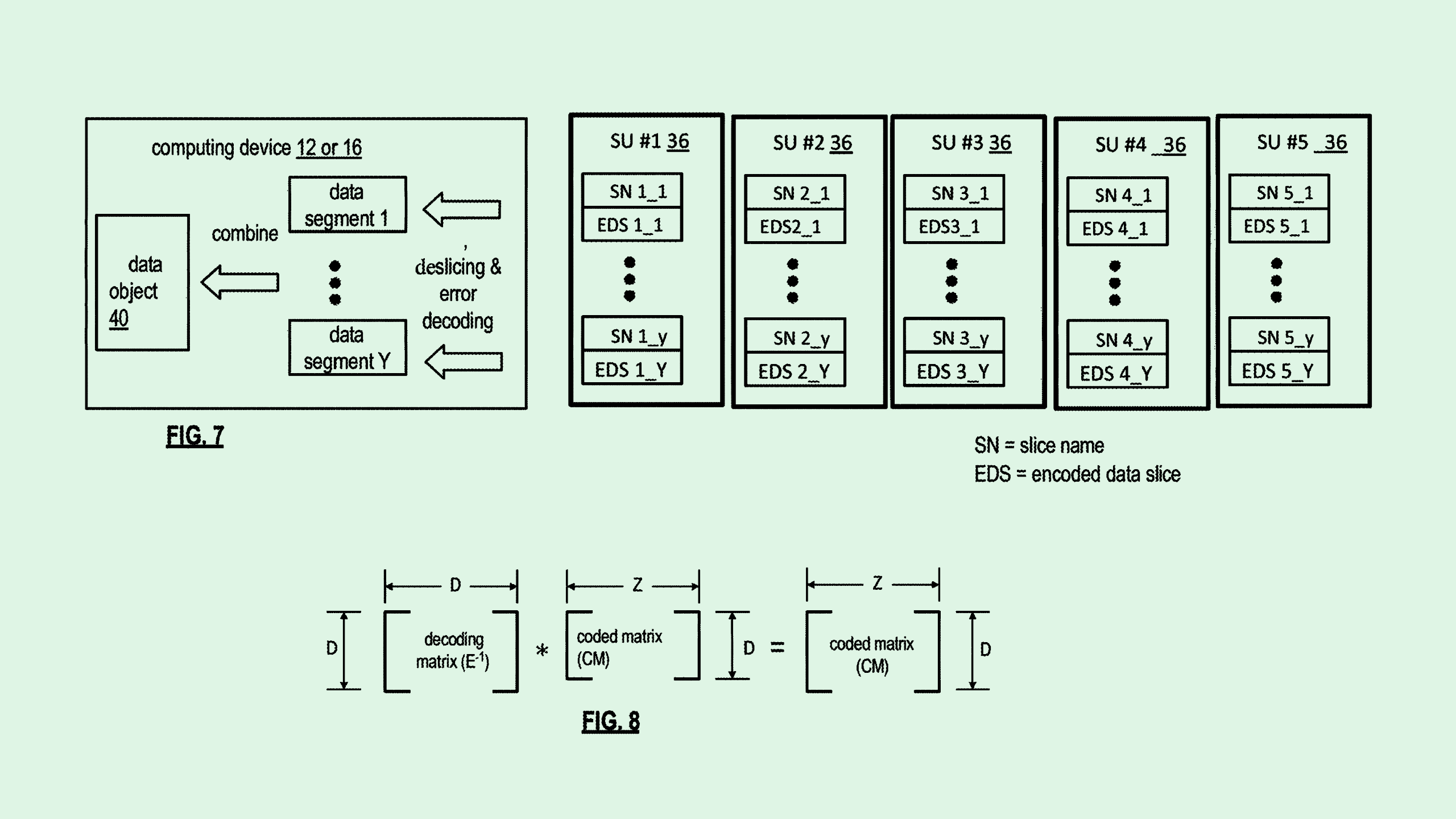 Photo of an IBM patent