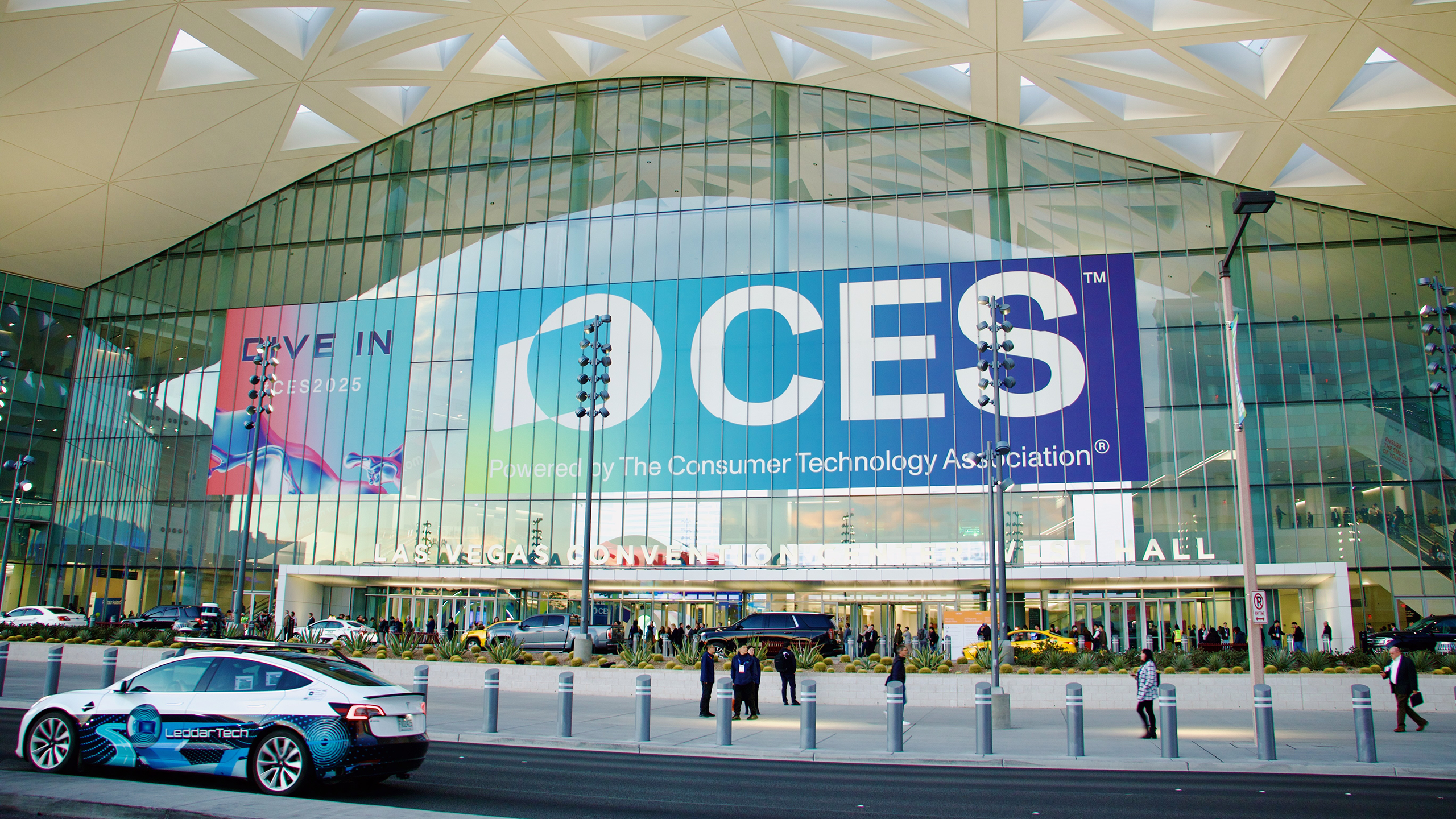Photo of the CES 2025 Convention Center