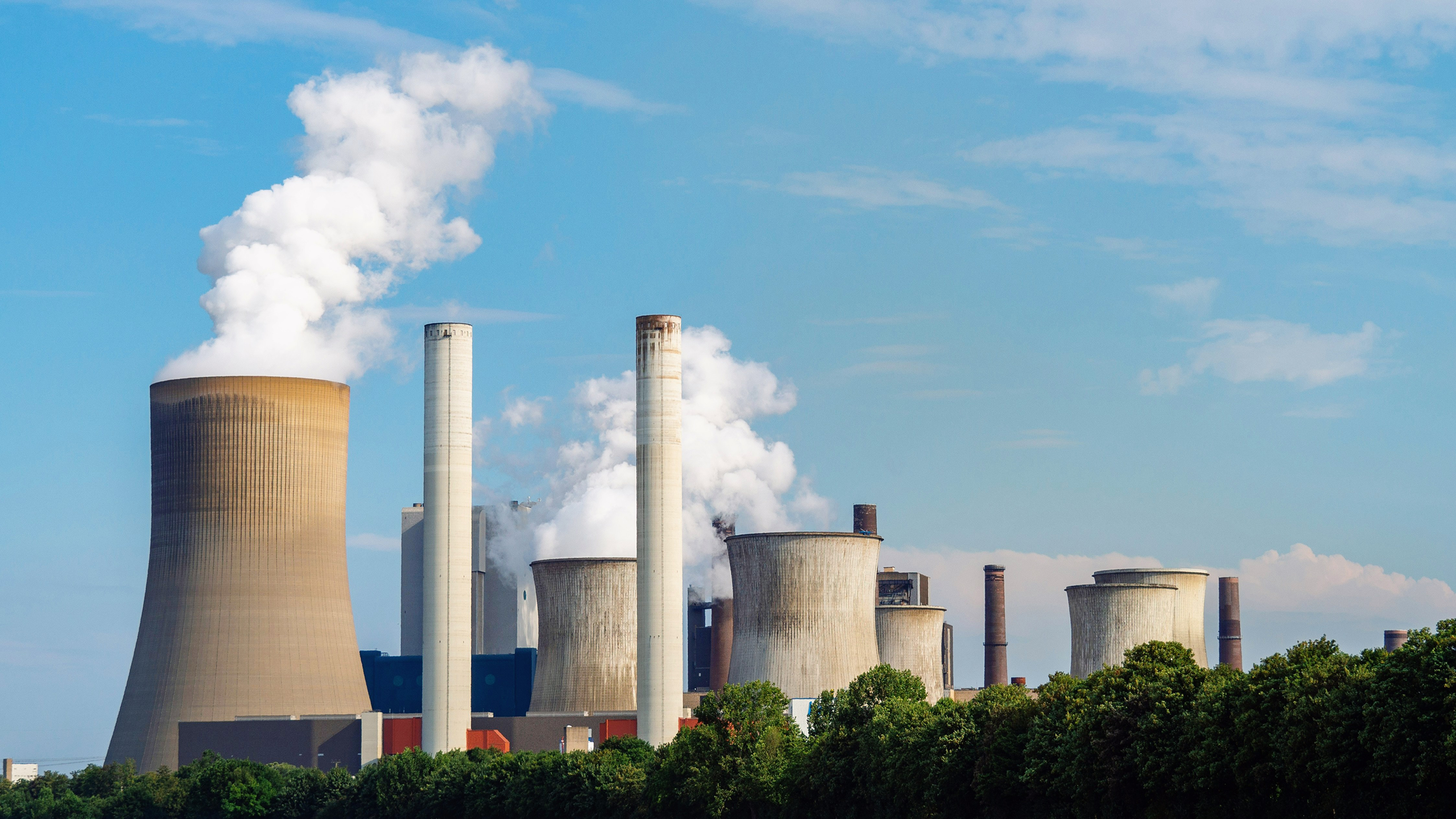 Photo of a nuclear power plant