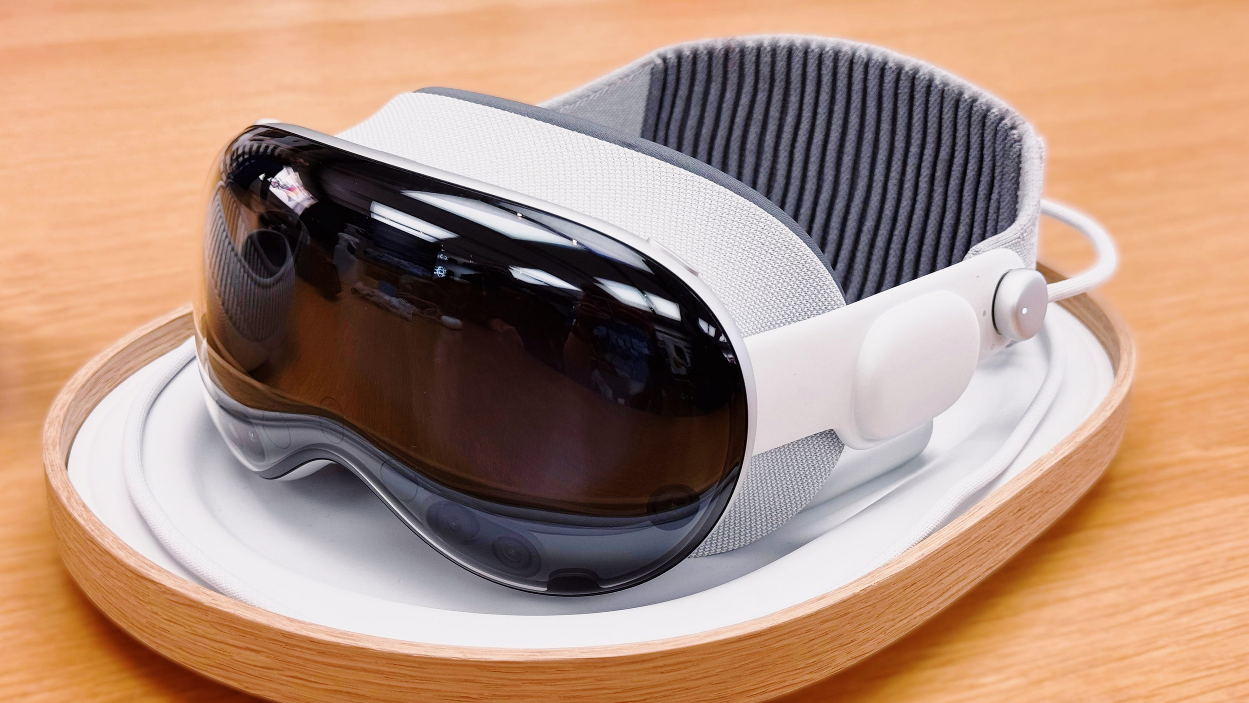 Photo of an Apple Vision Pro headset