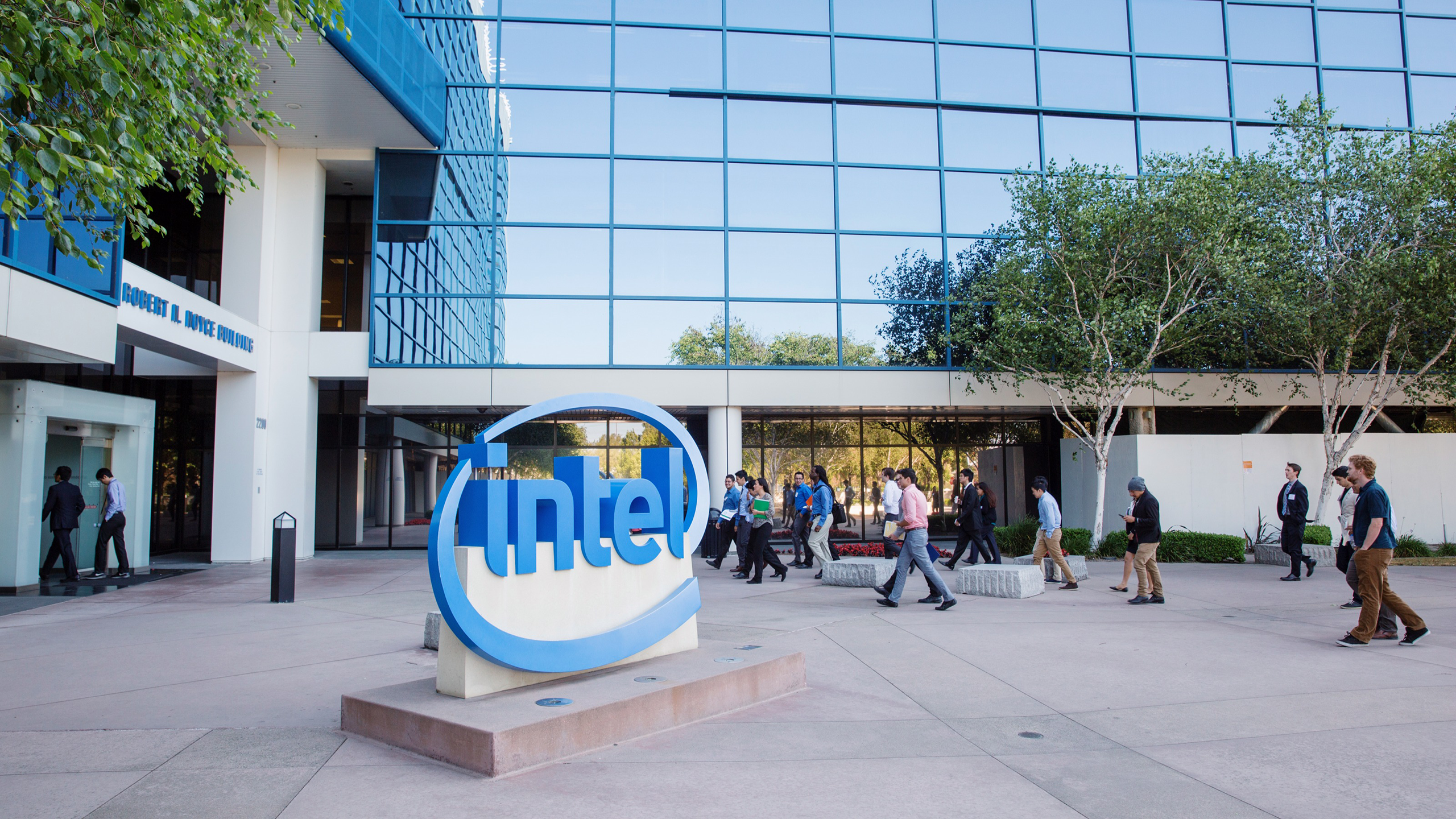 Photo of Intel headquarters