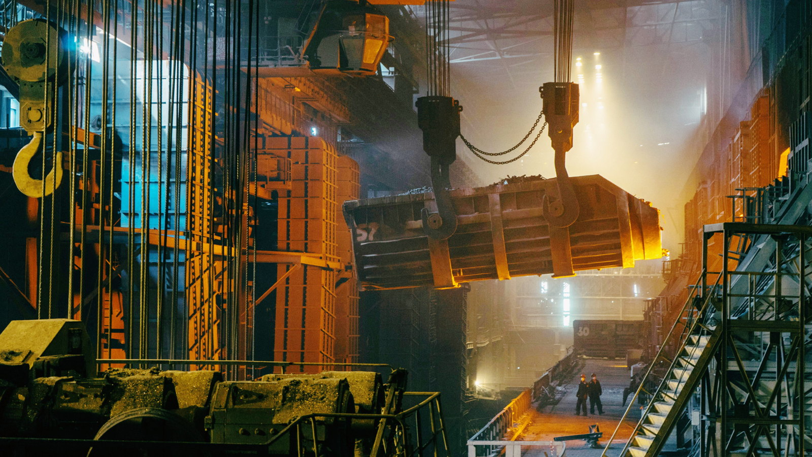 Photo of a steelworks location