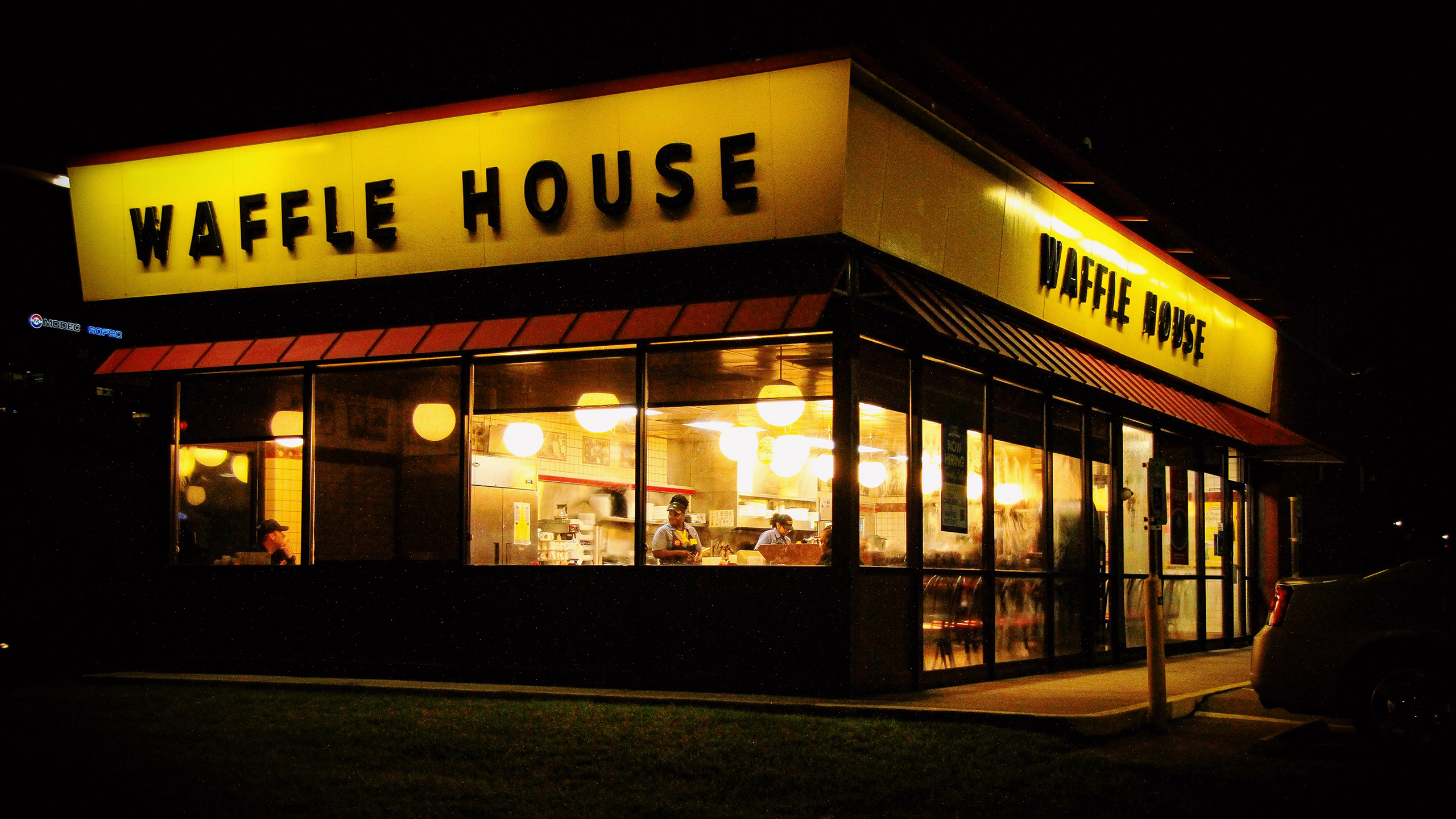 Photo of a Waffle House restaurant
