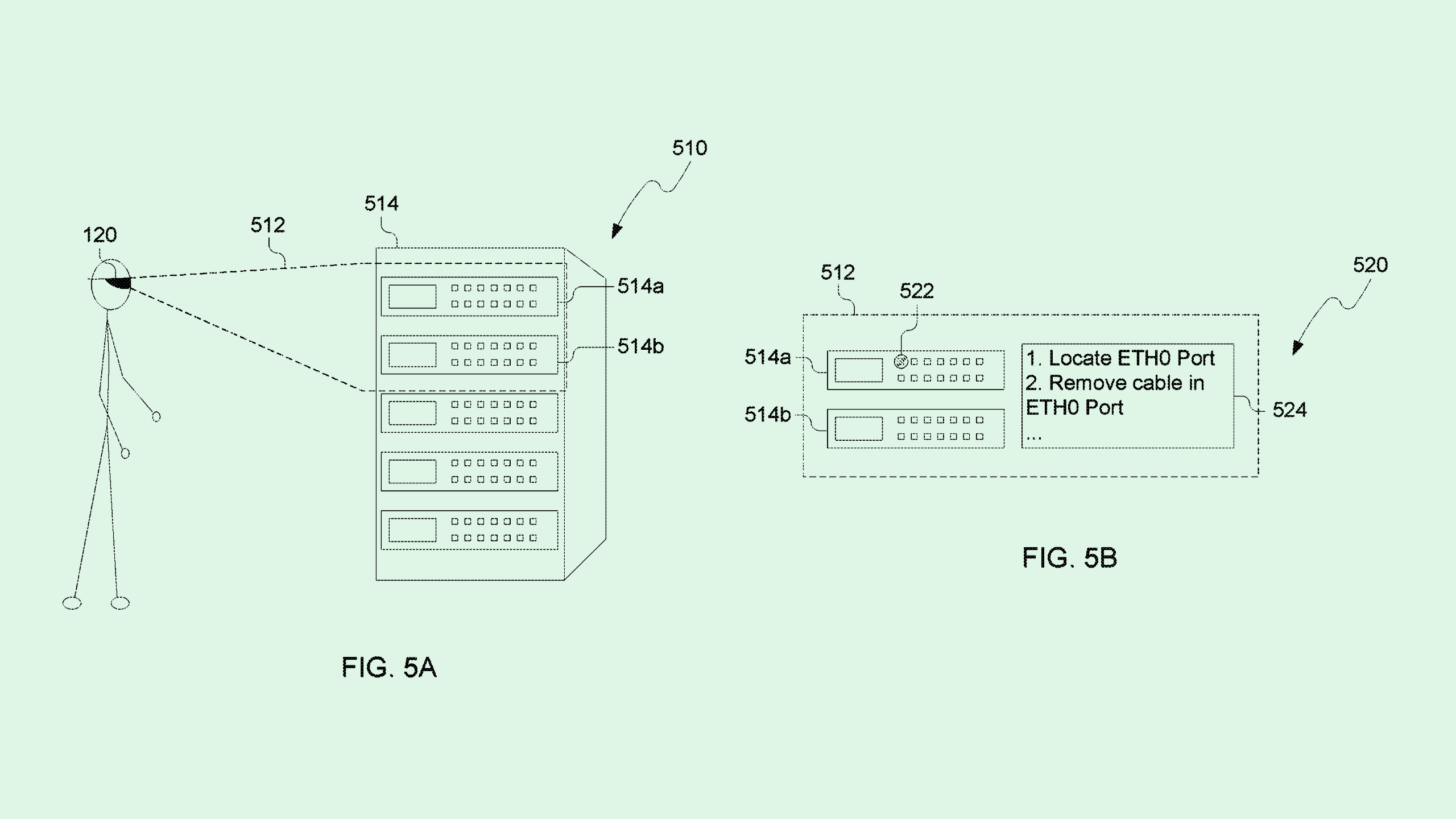 Photo of an IBM patent