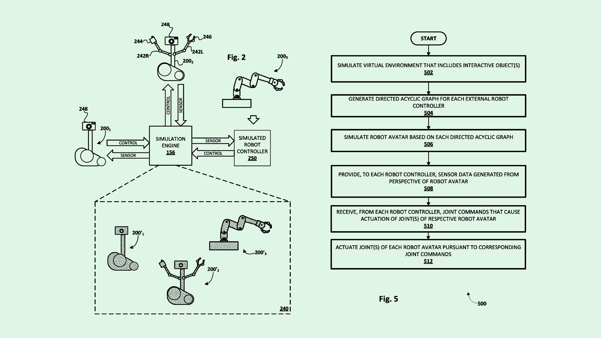 Photo of a Google patent