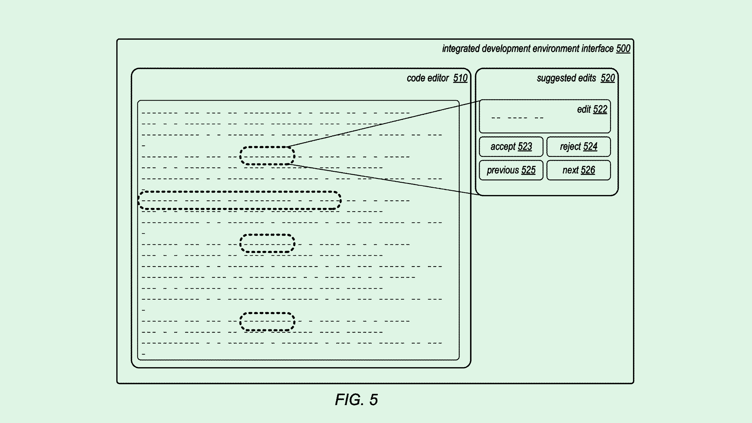 Photo of an Amazon patent