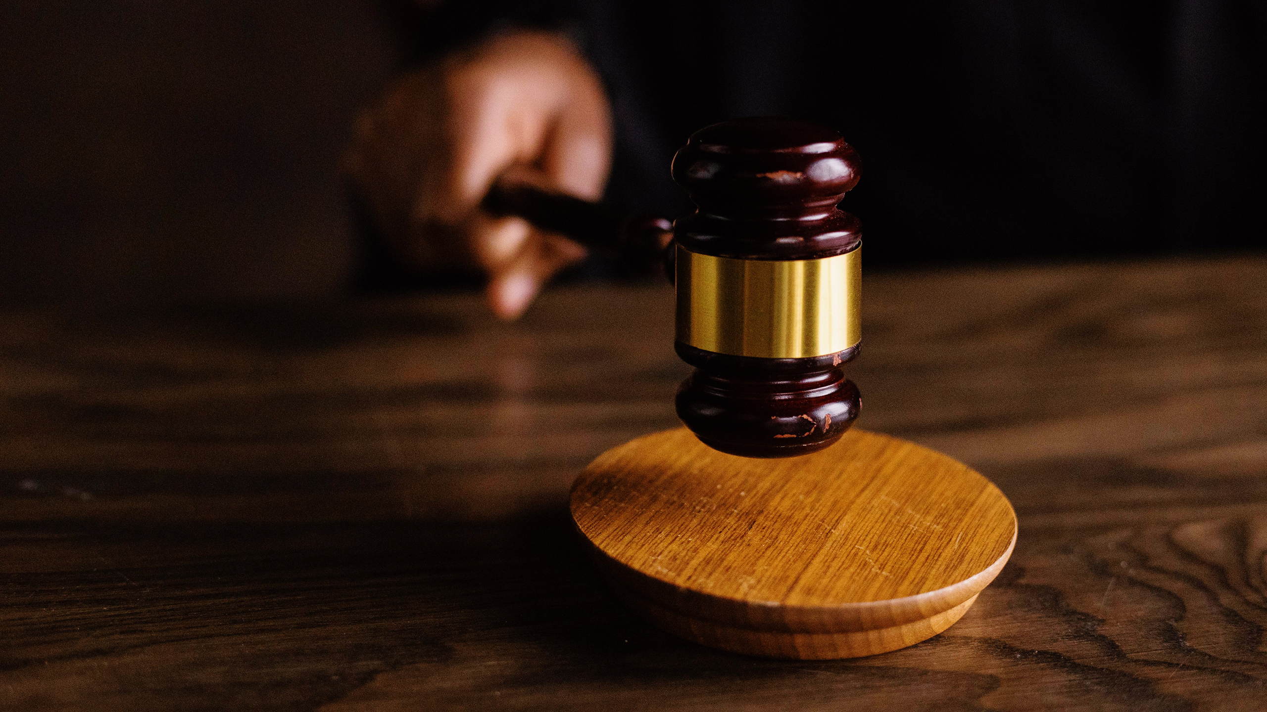 Photo of a gavel