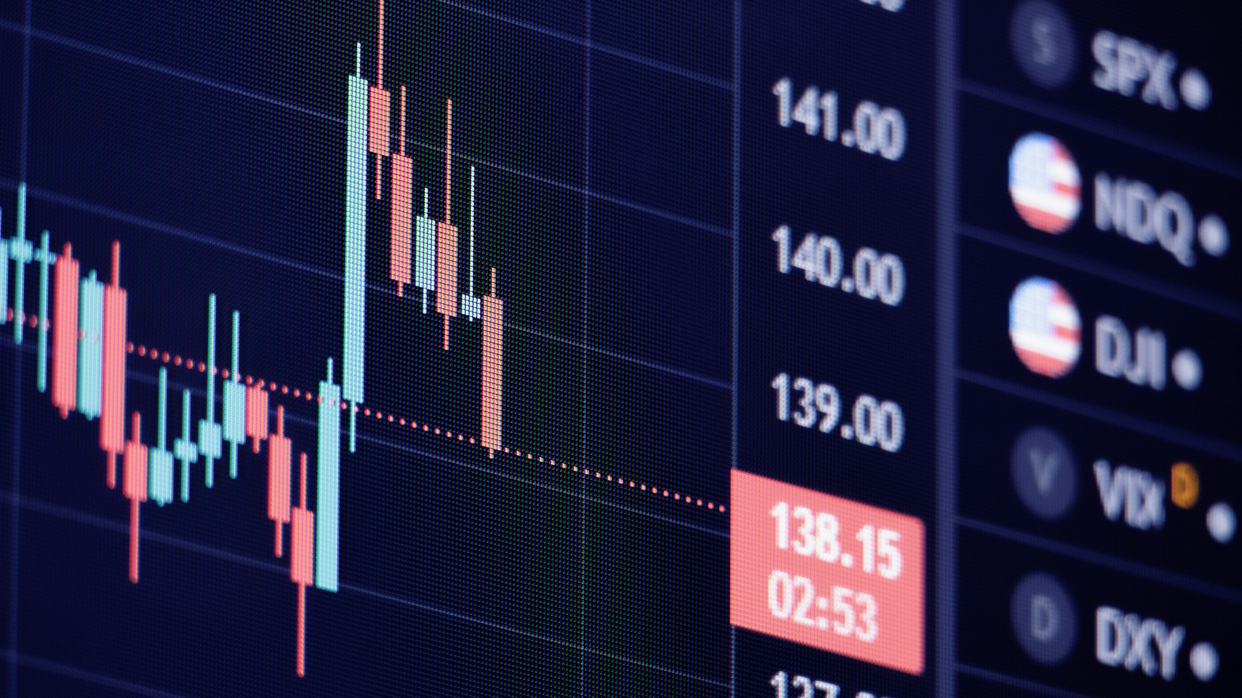 Photo of a stock chart