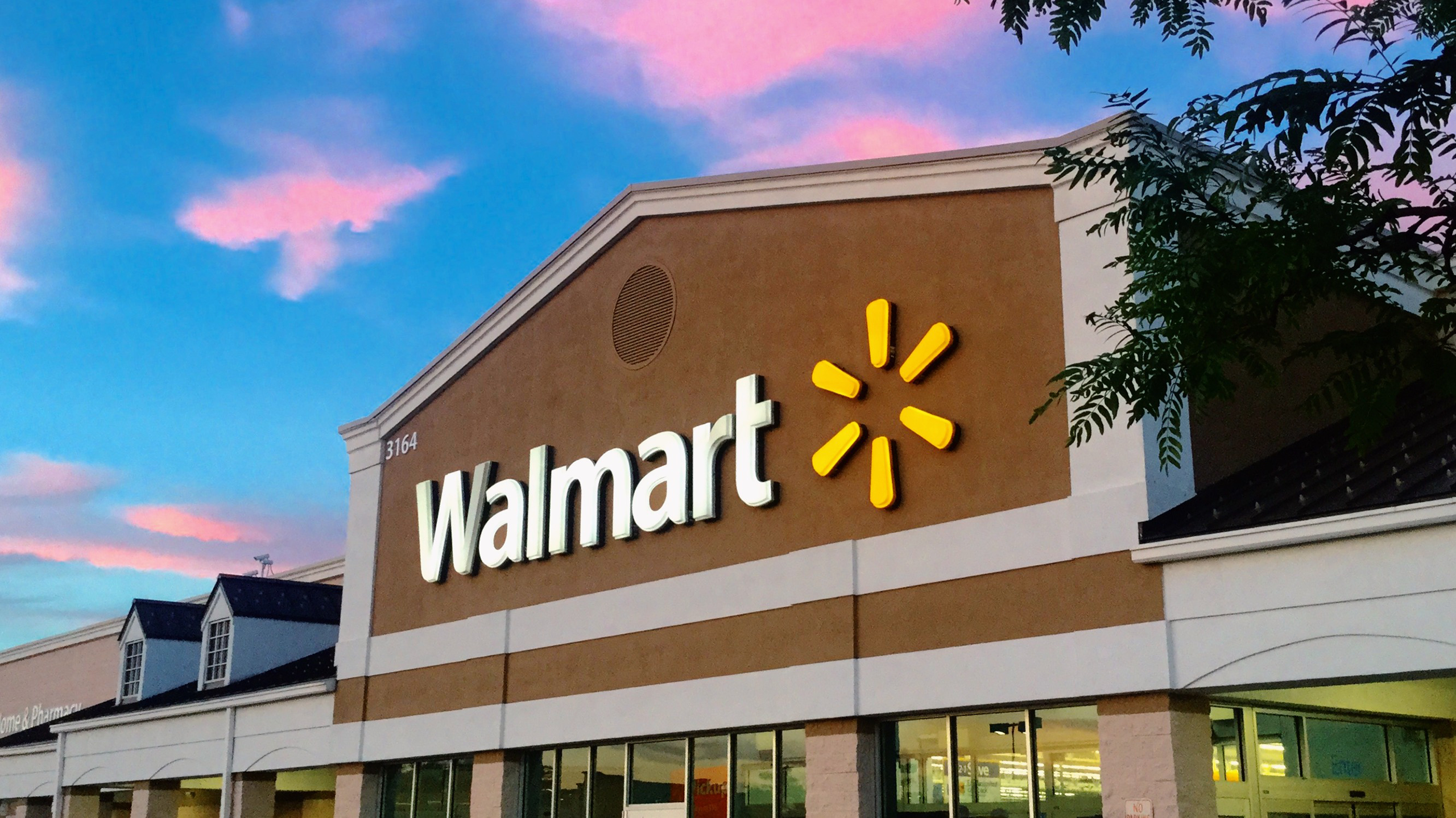 Photo of a Walmart store