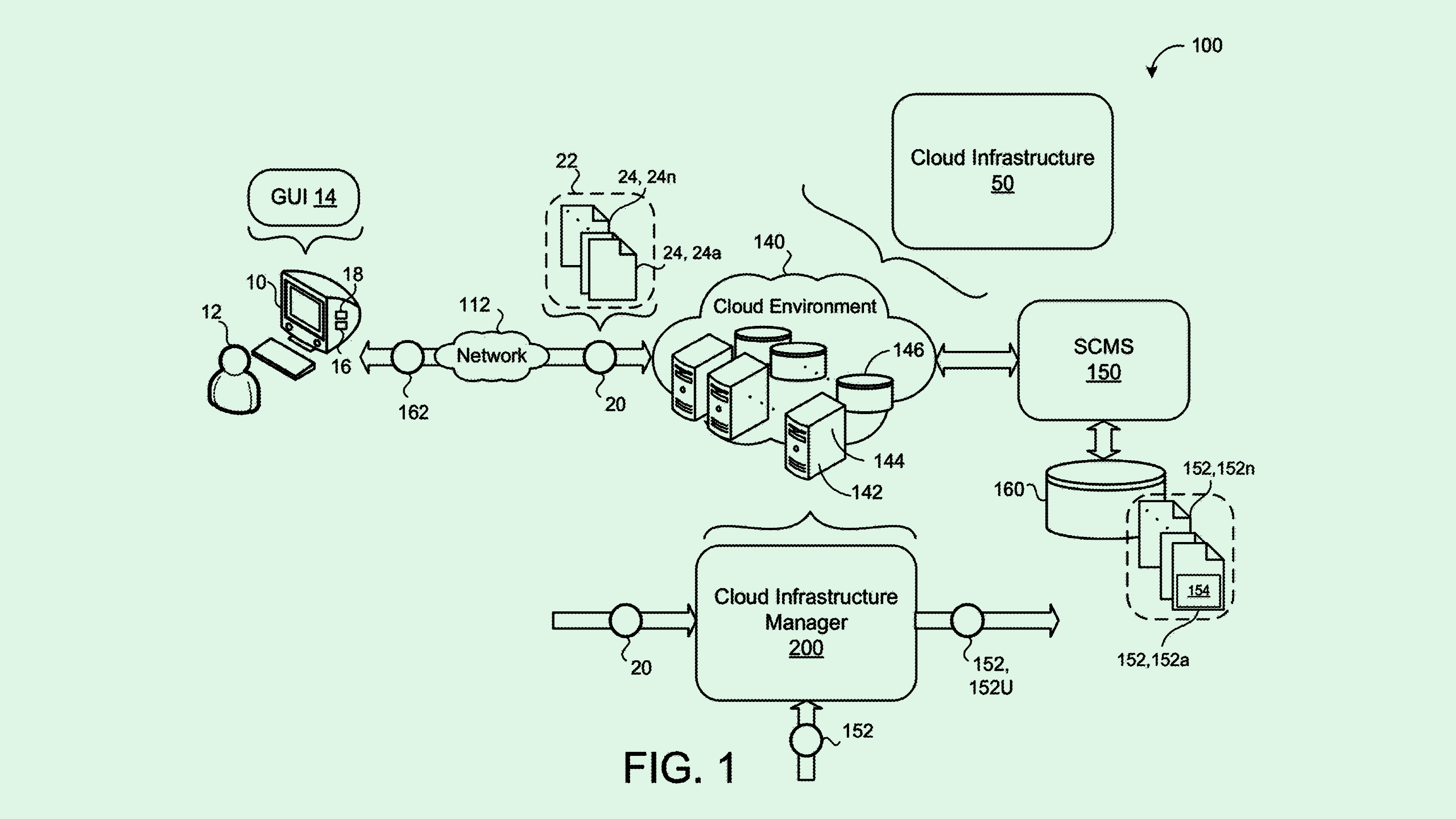 Photo of a Google patent