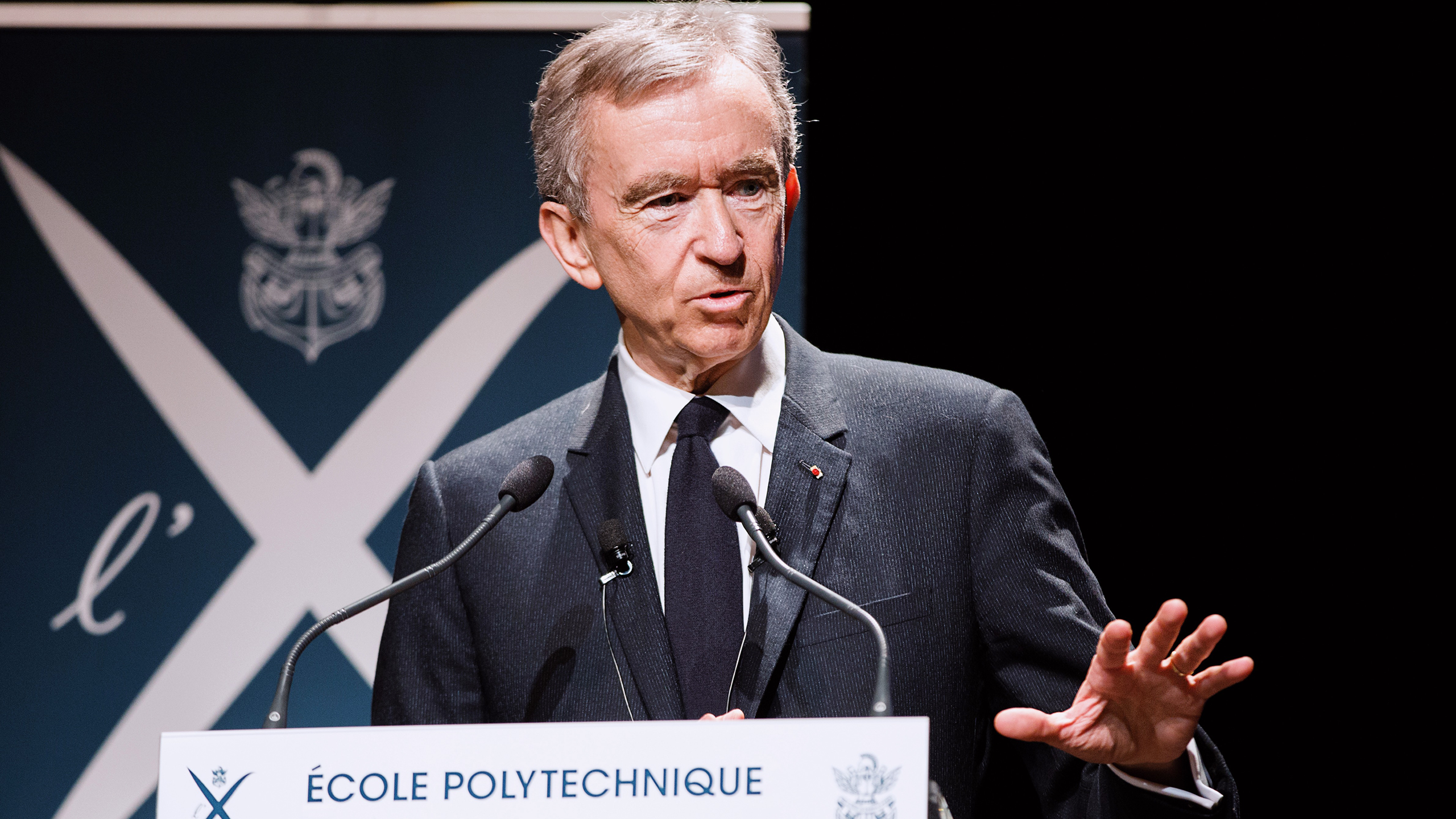 Photo of LVMH CEO Bernard Arnault