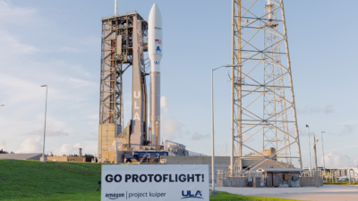 Amazon’s Internet Satellite Venture Achieves Liftoff in Challenge to Musk’s Starlink