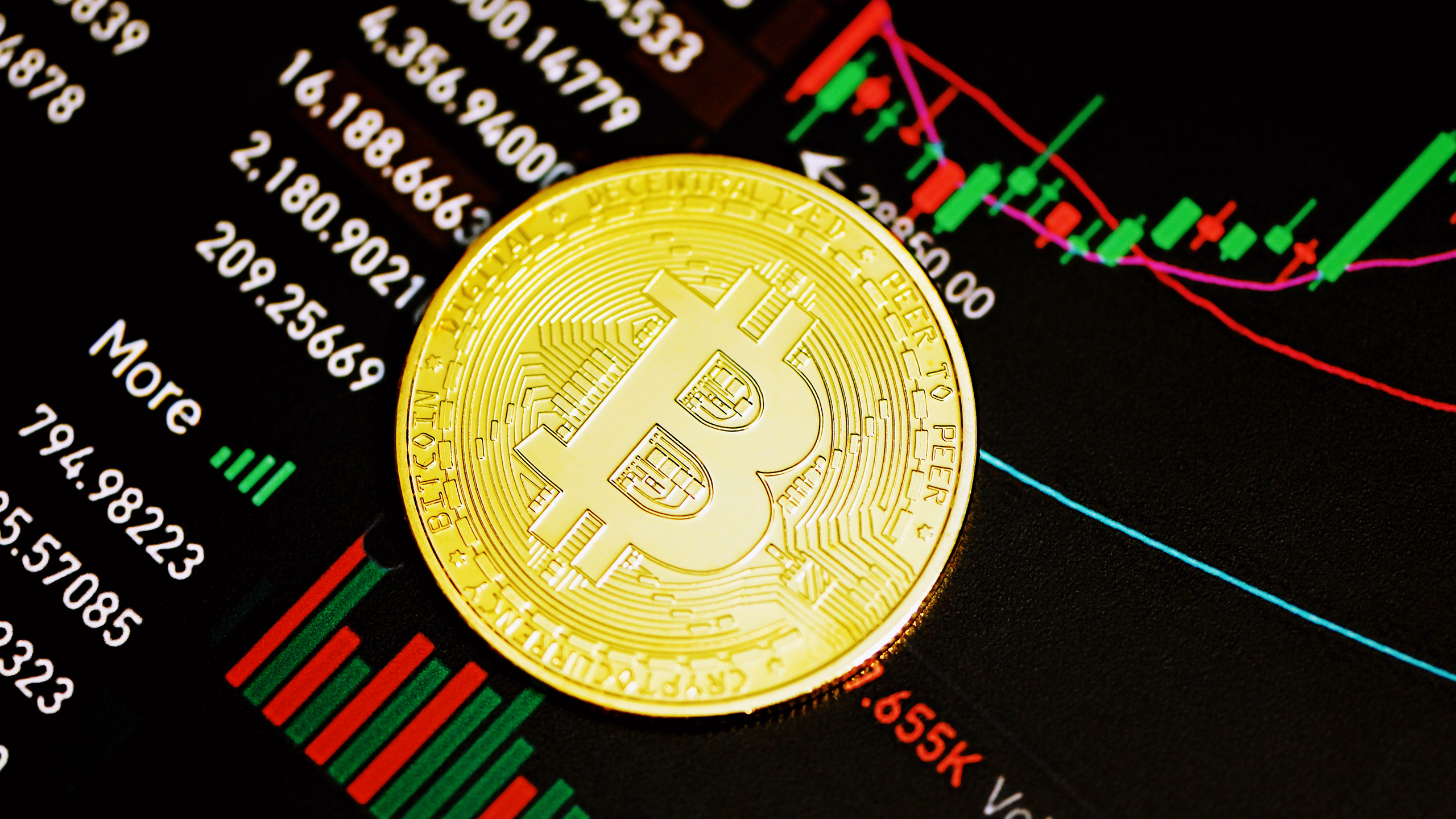 Photo of a Bitcoin