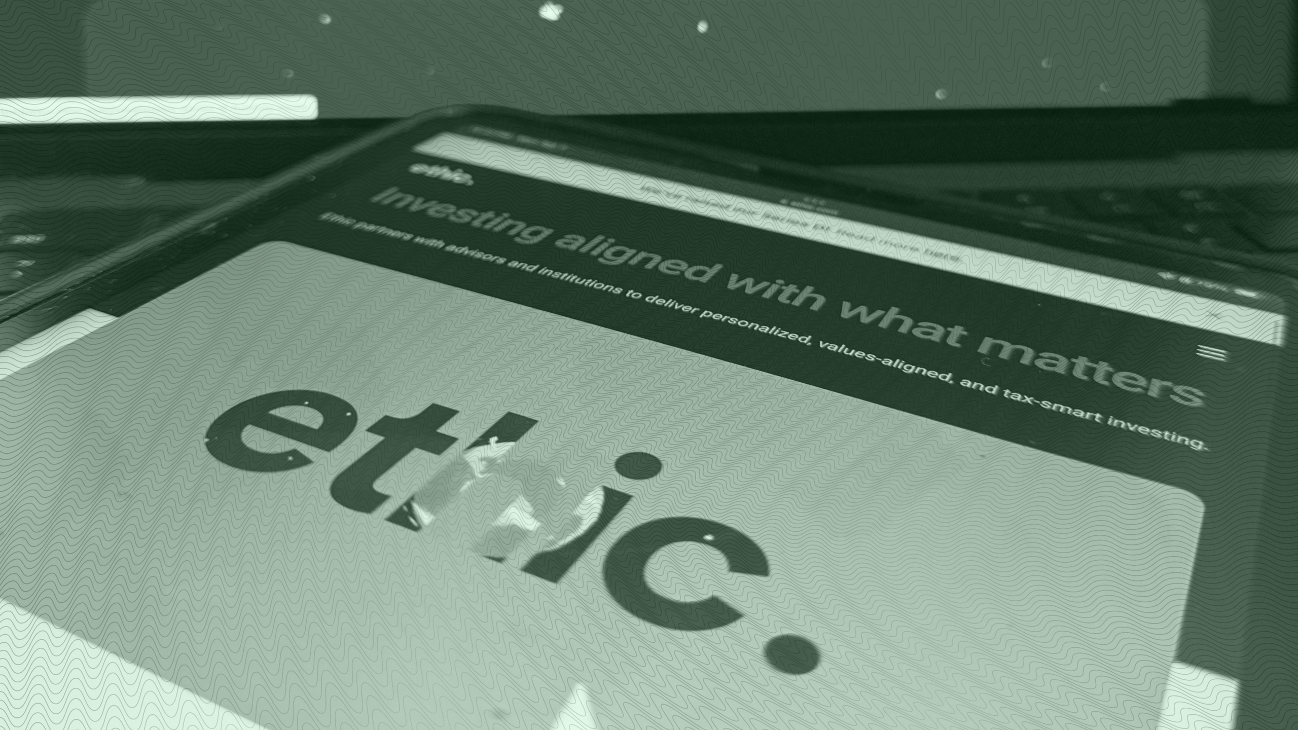 Photo of Ethic's website
