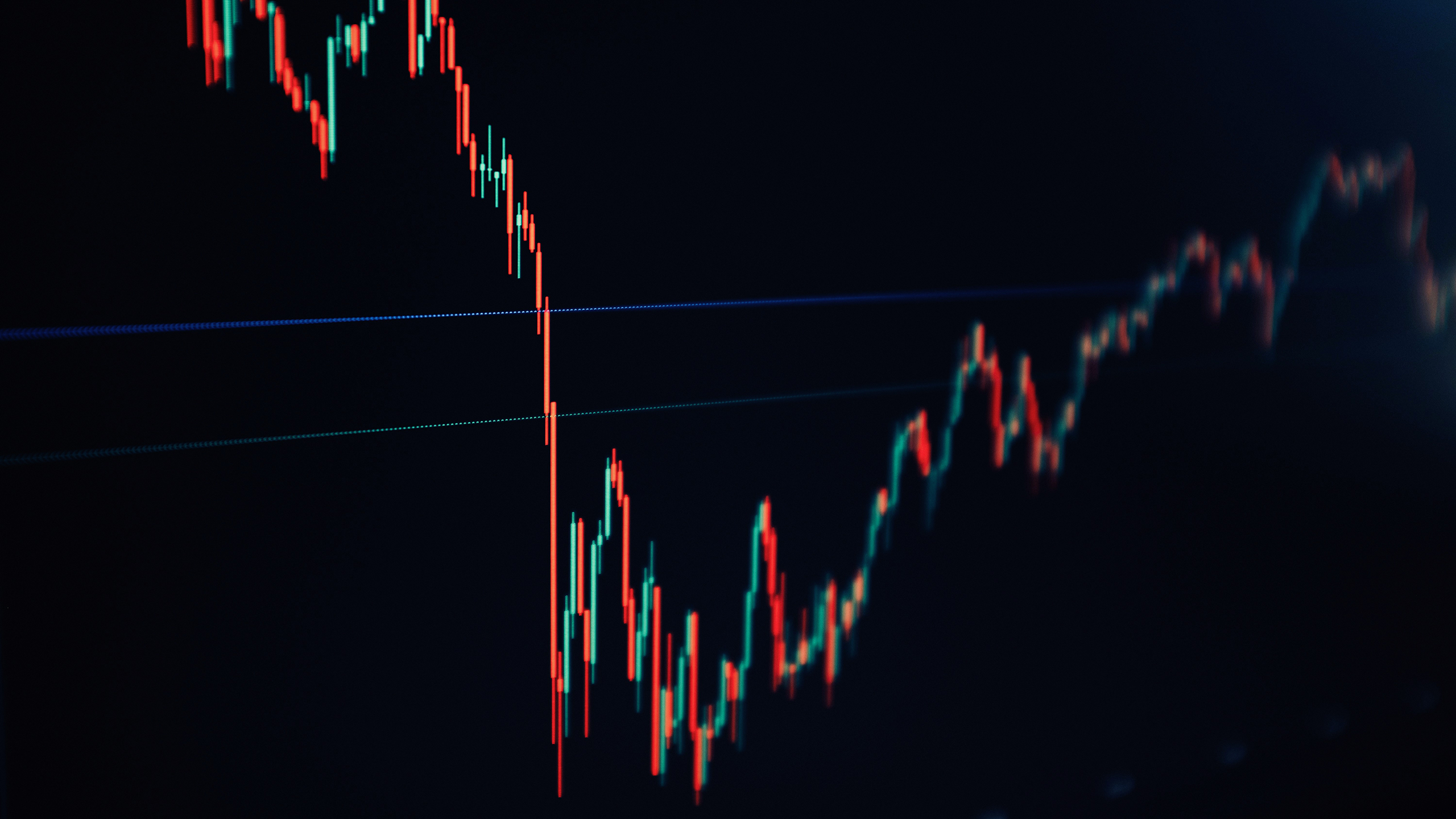 Photo of a stock chart