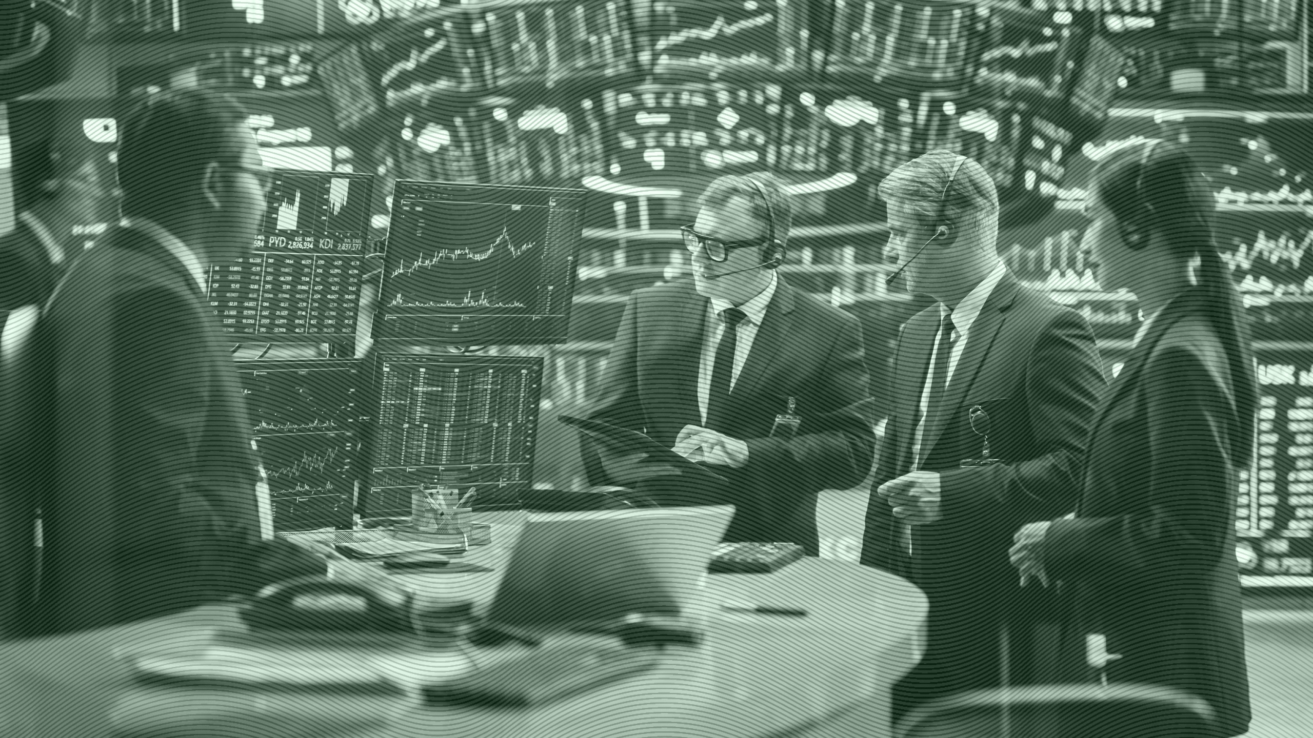 Photo of stock traders