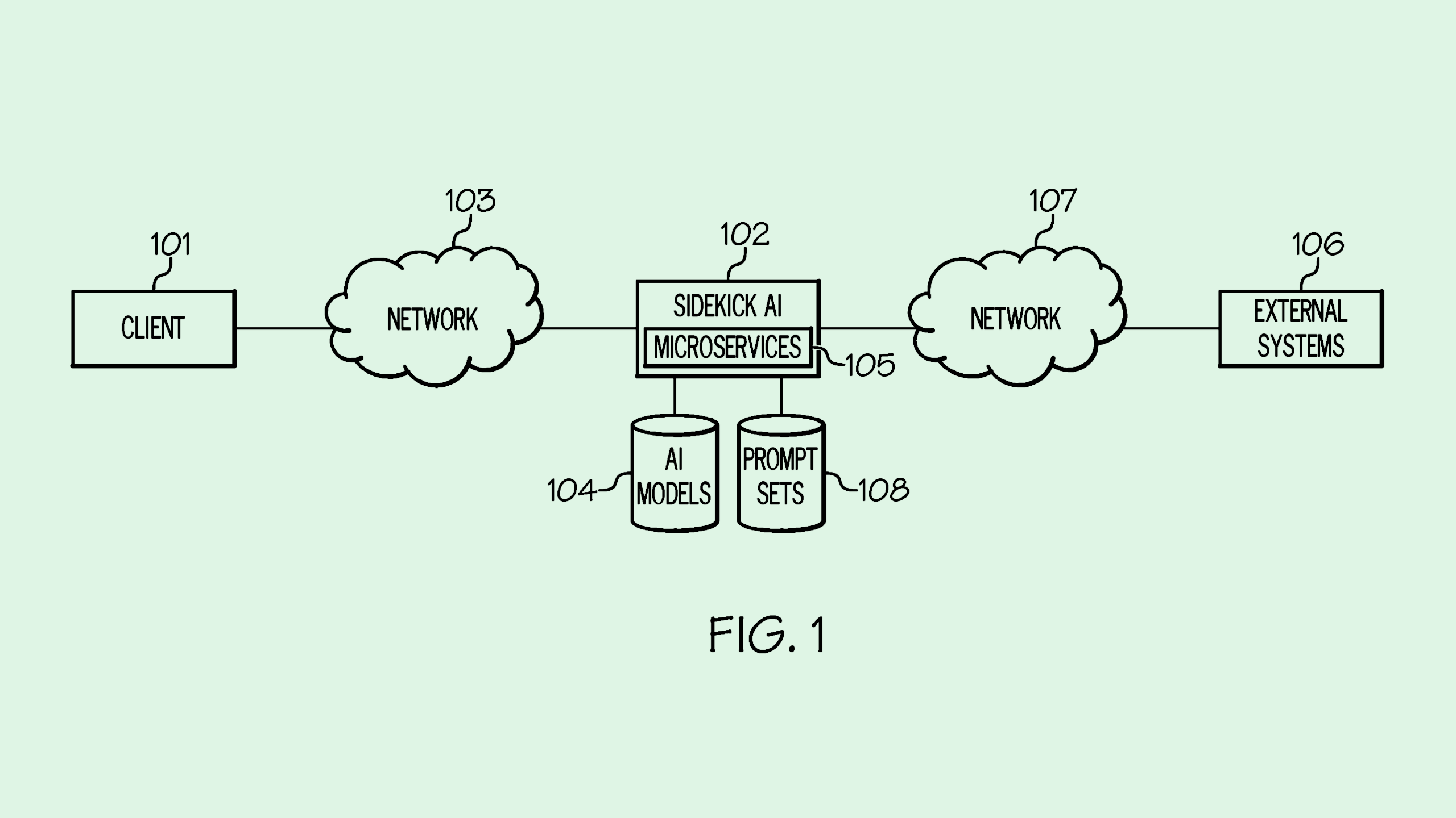 Photo of an IBM patent
