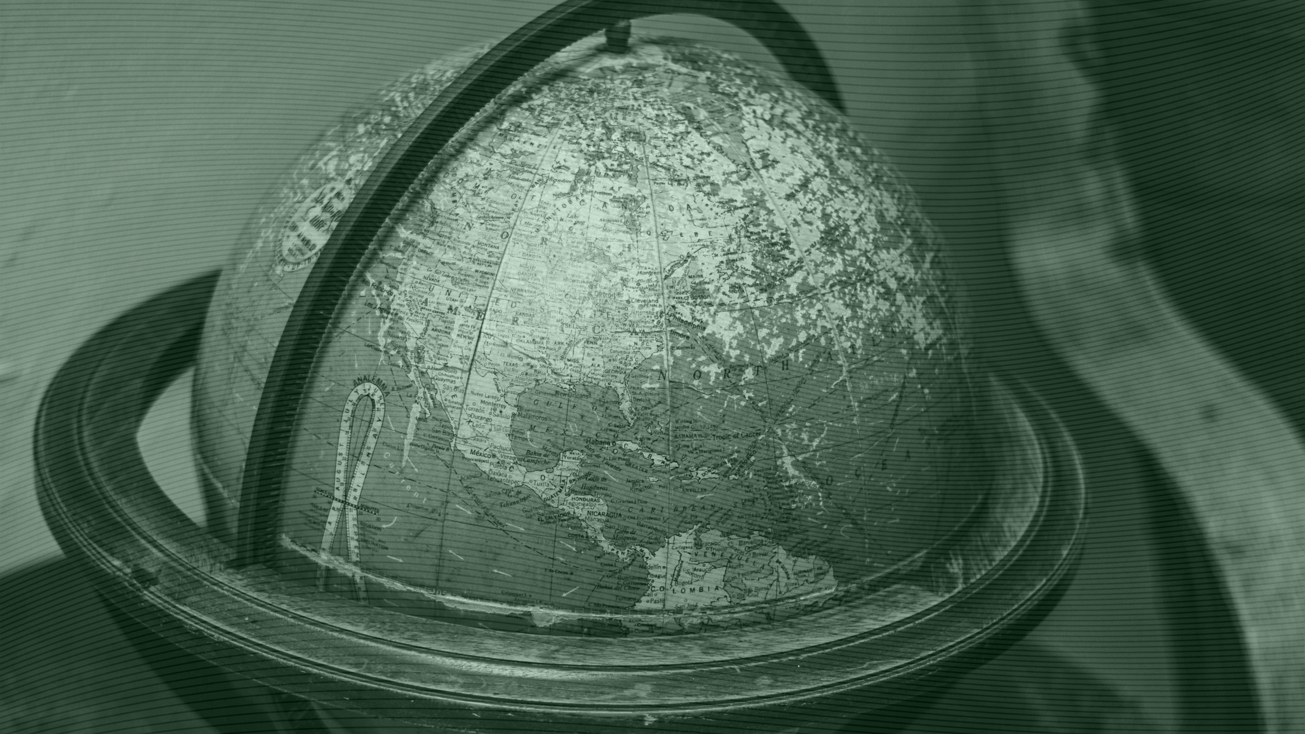 Photo of a globe
