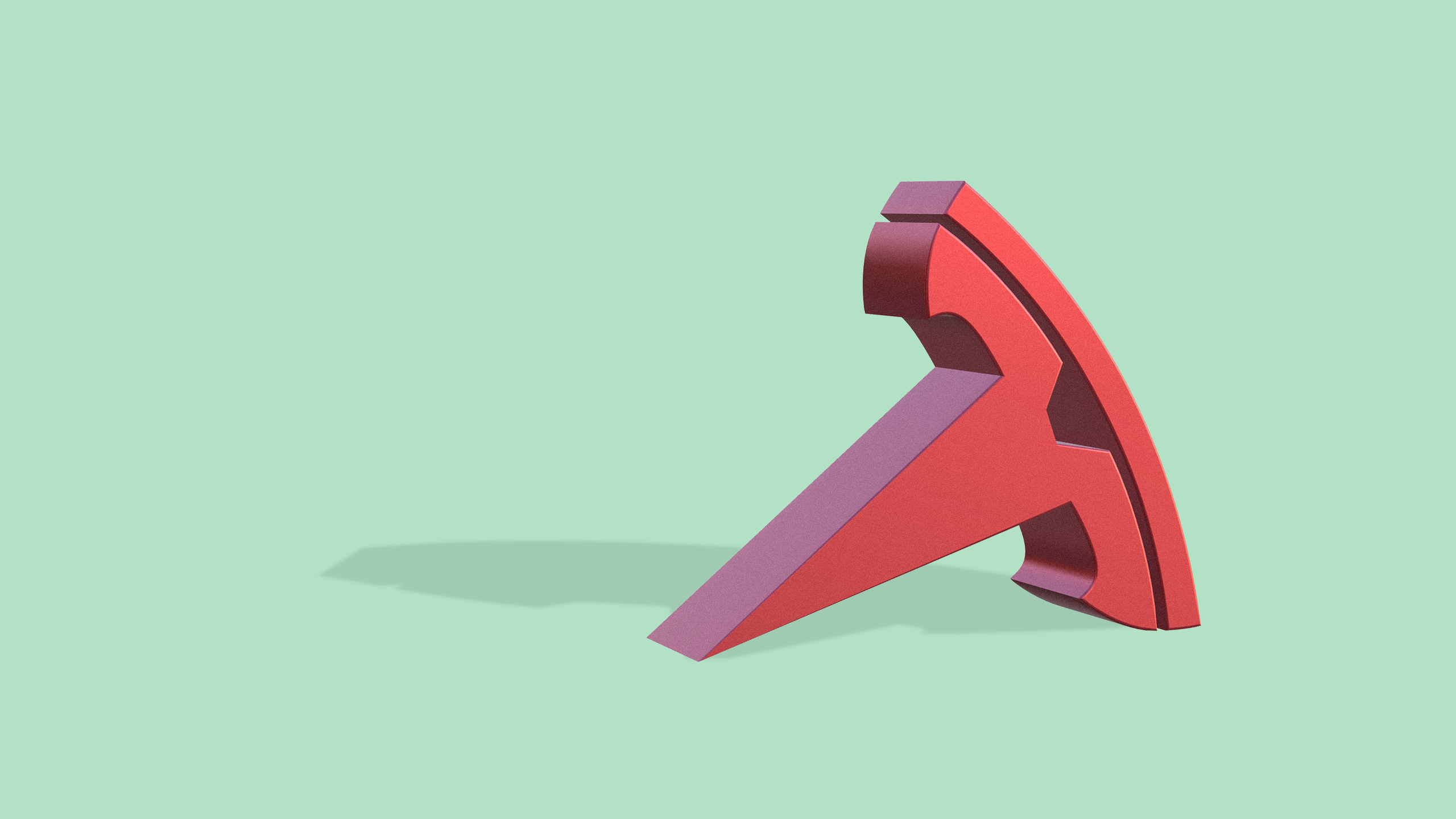Photo illustration of the Tesla logo laying down sideways